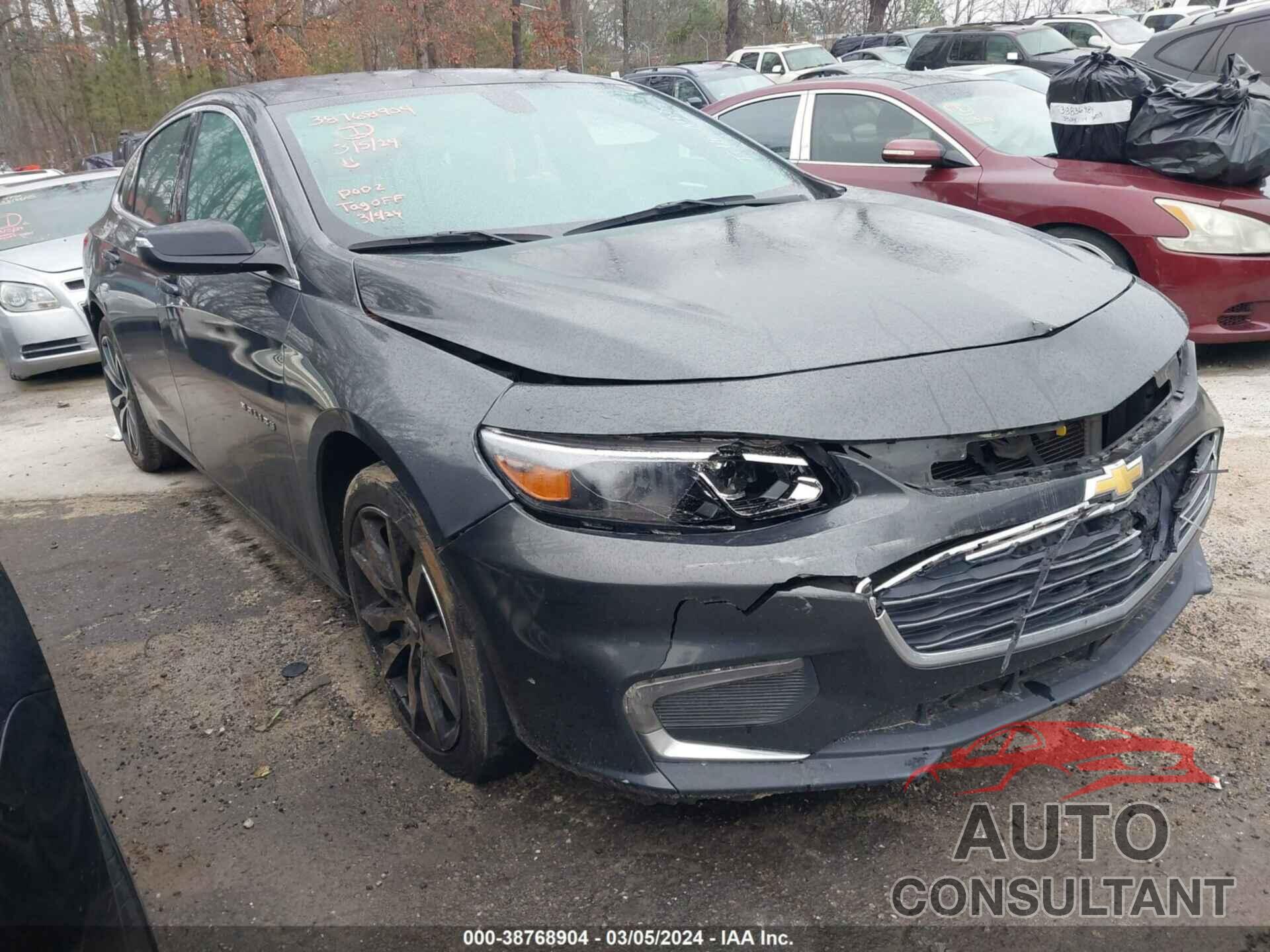 CHEVROLET MALIBU 2017 - 1G1ZE5STXHF282789
