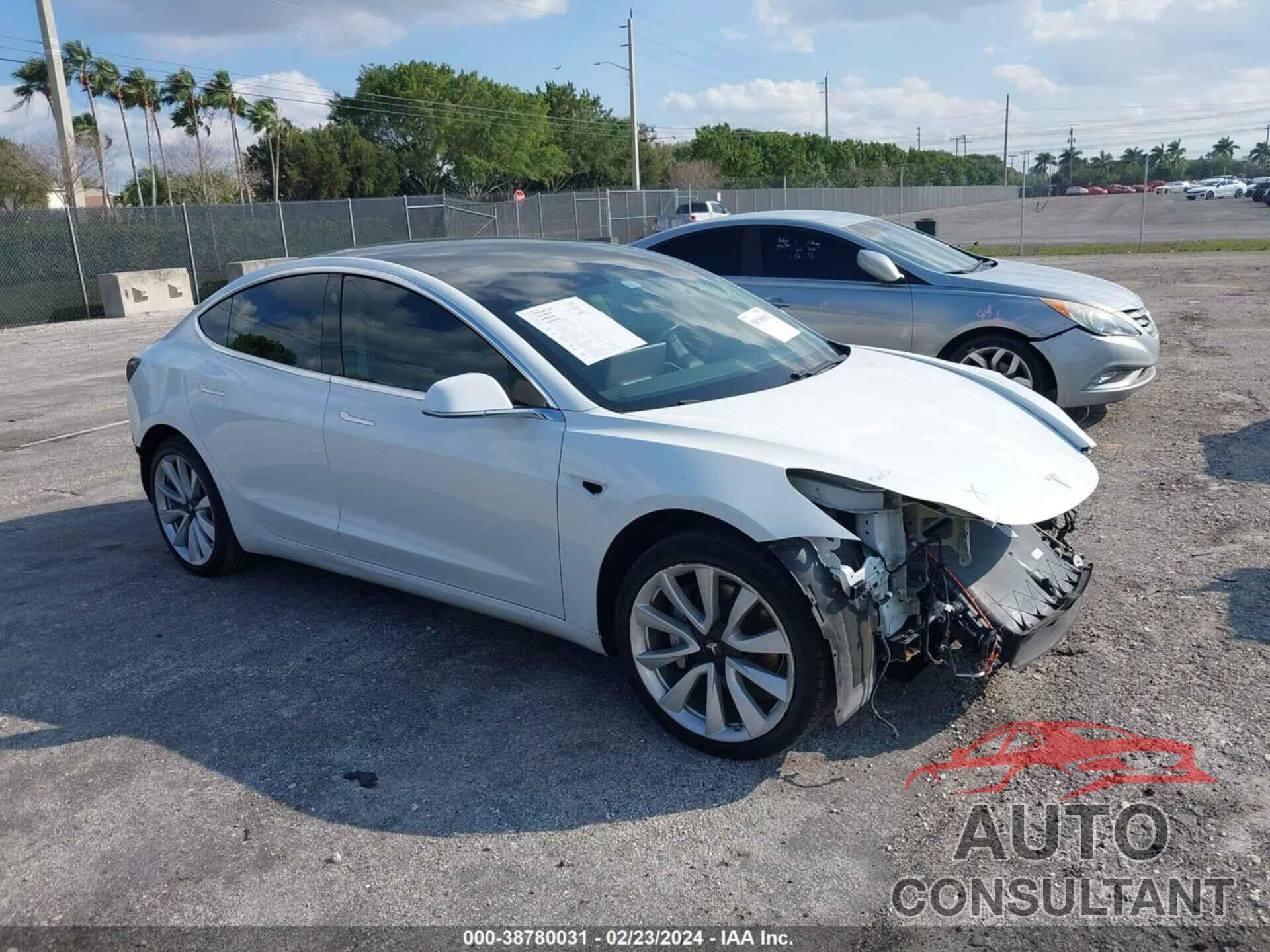 TESLA MODEL 3 2020 - 5YJ3E1EAXLF634296