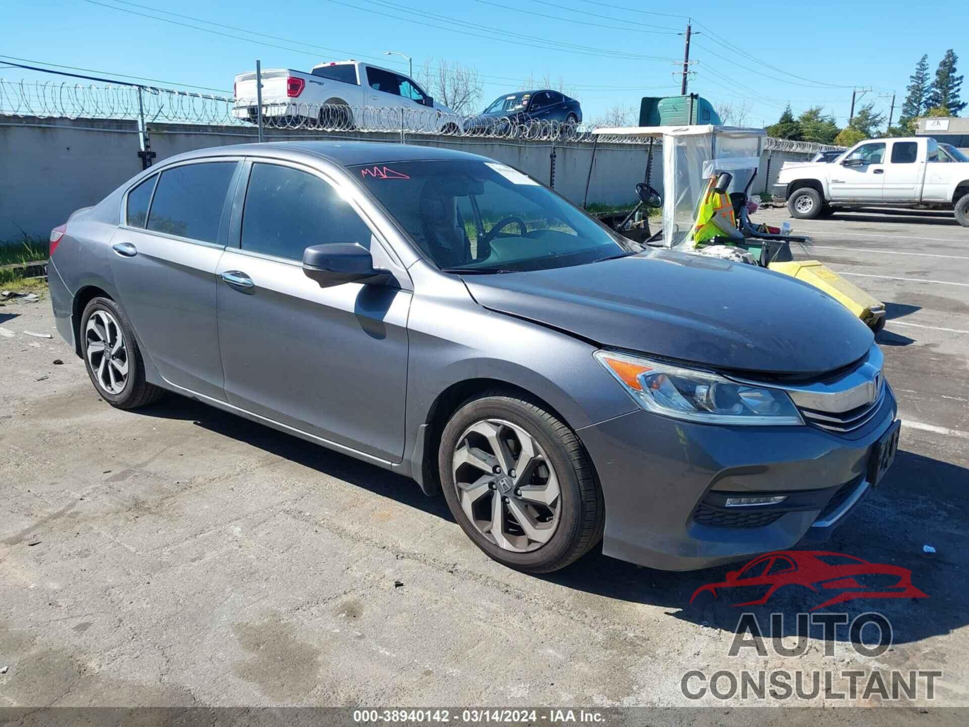 HONDA ACCORD 2017 - 1HGCR2F82HA153059