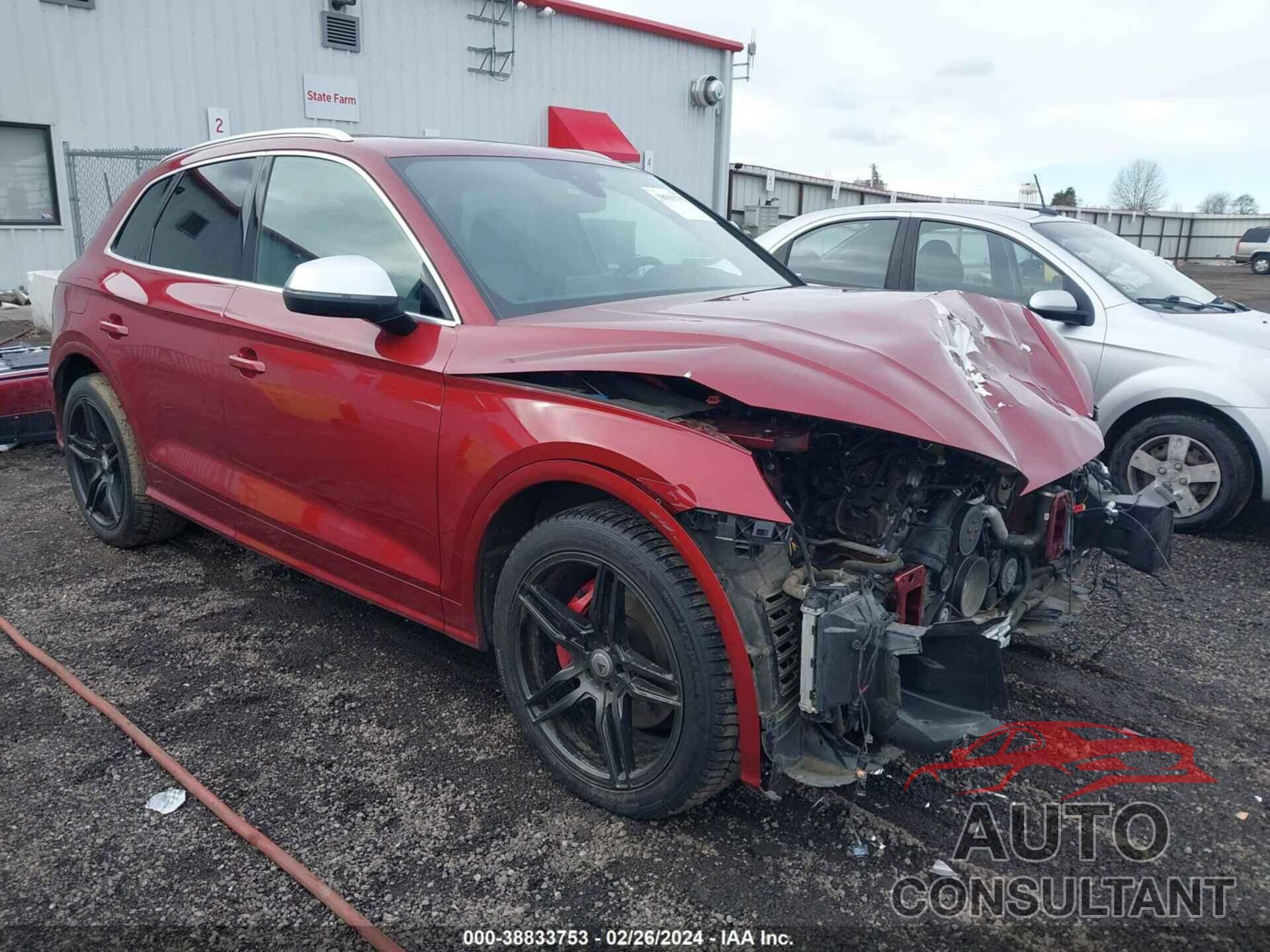 AUDI SQ5 2019 - WA1C4AFY8K2103009