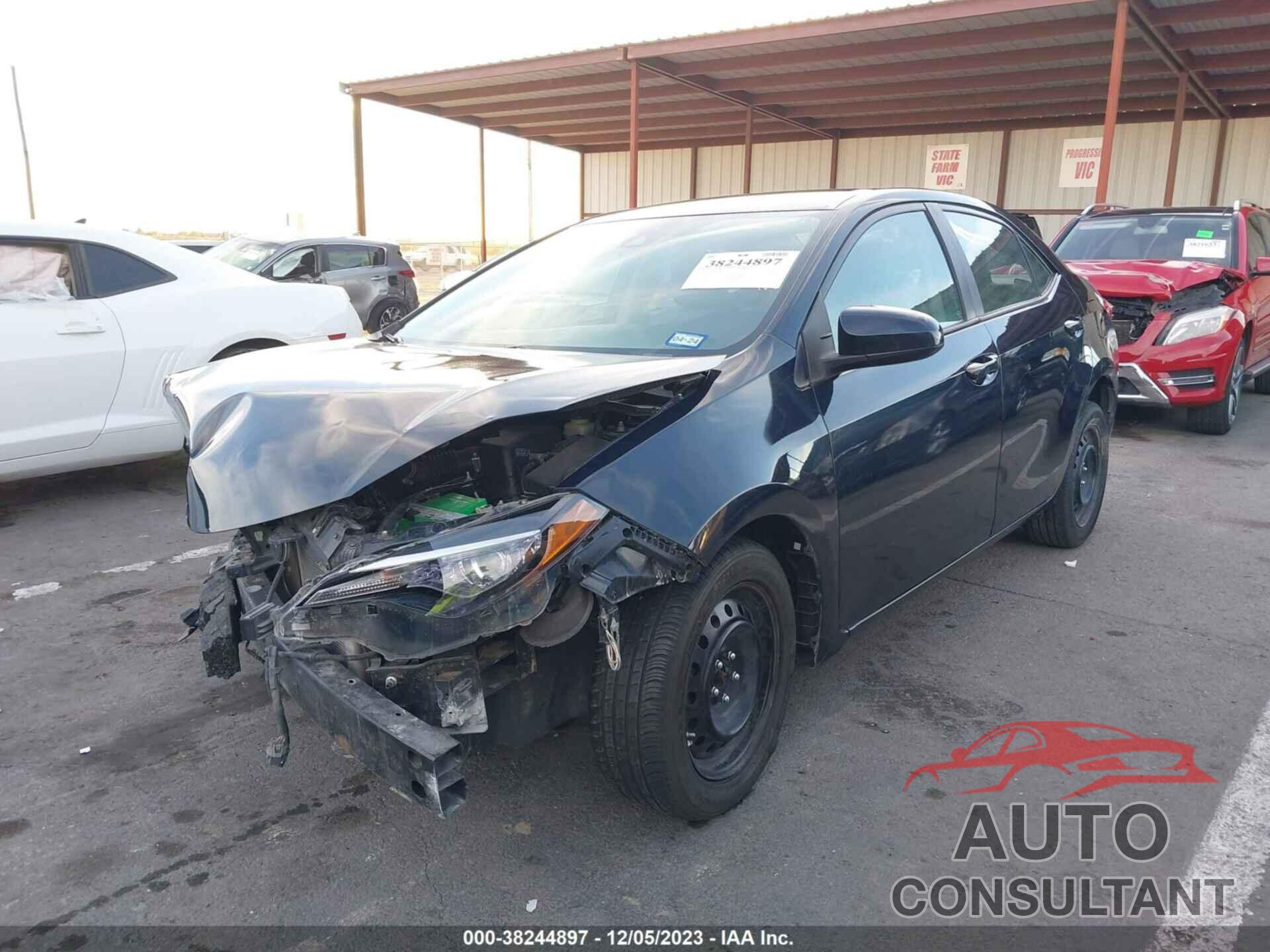 TOYOTA COROLLA 2017 - 2T1BURHE6HC935803