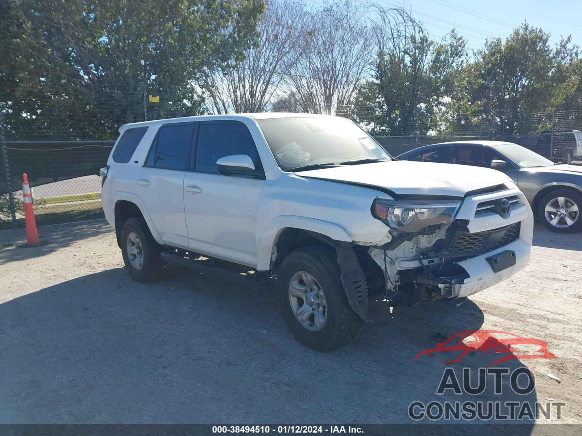 TOYOTA 4RUNNER 2022 - JTEEU5JR2N5259308