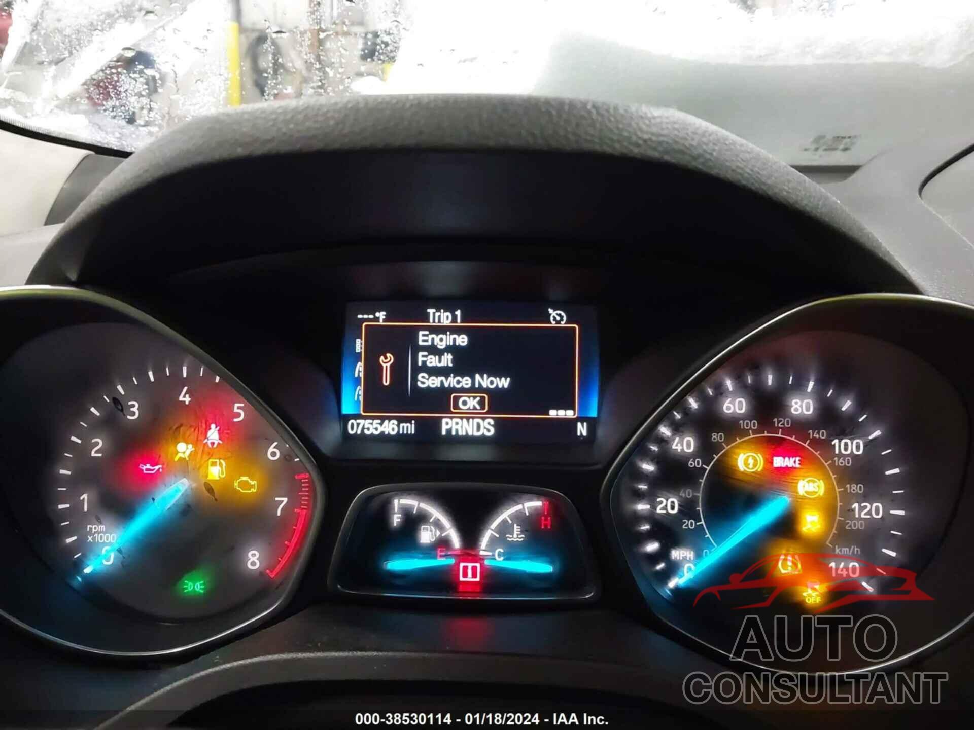 FORD ESCAPE 2019 - 1FMCU9GD9KUC50925