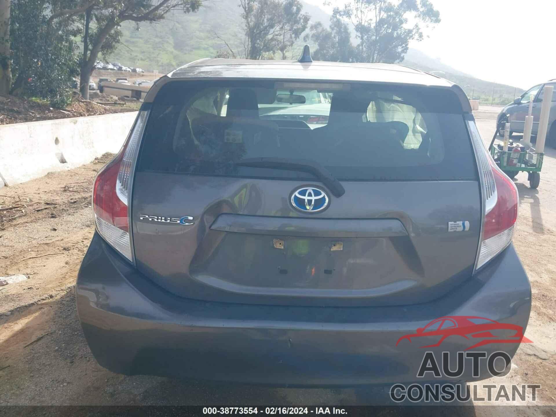 TOYOTA PRIUS C 2016 - JTDKDTB34G1589984