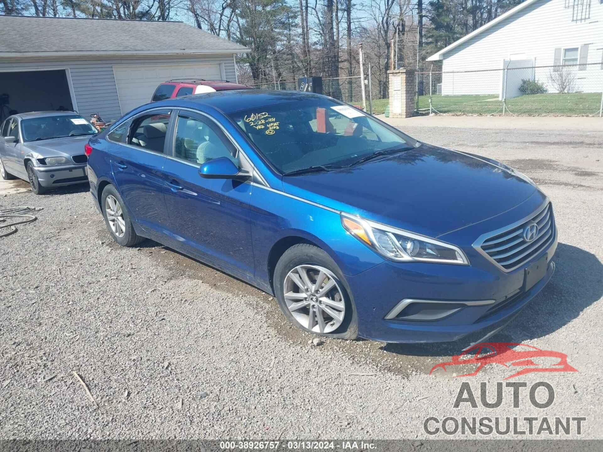 HYUNDAI SONATA 2016 - 5NPE24AF7GH345985