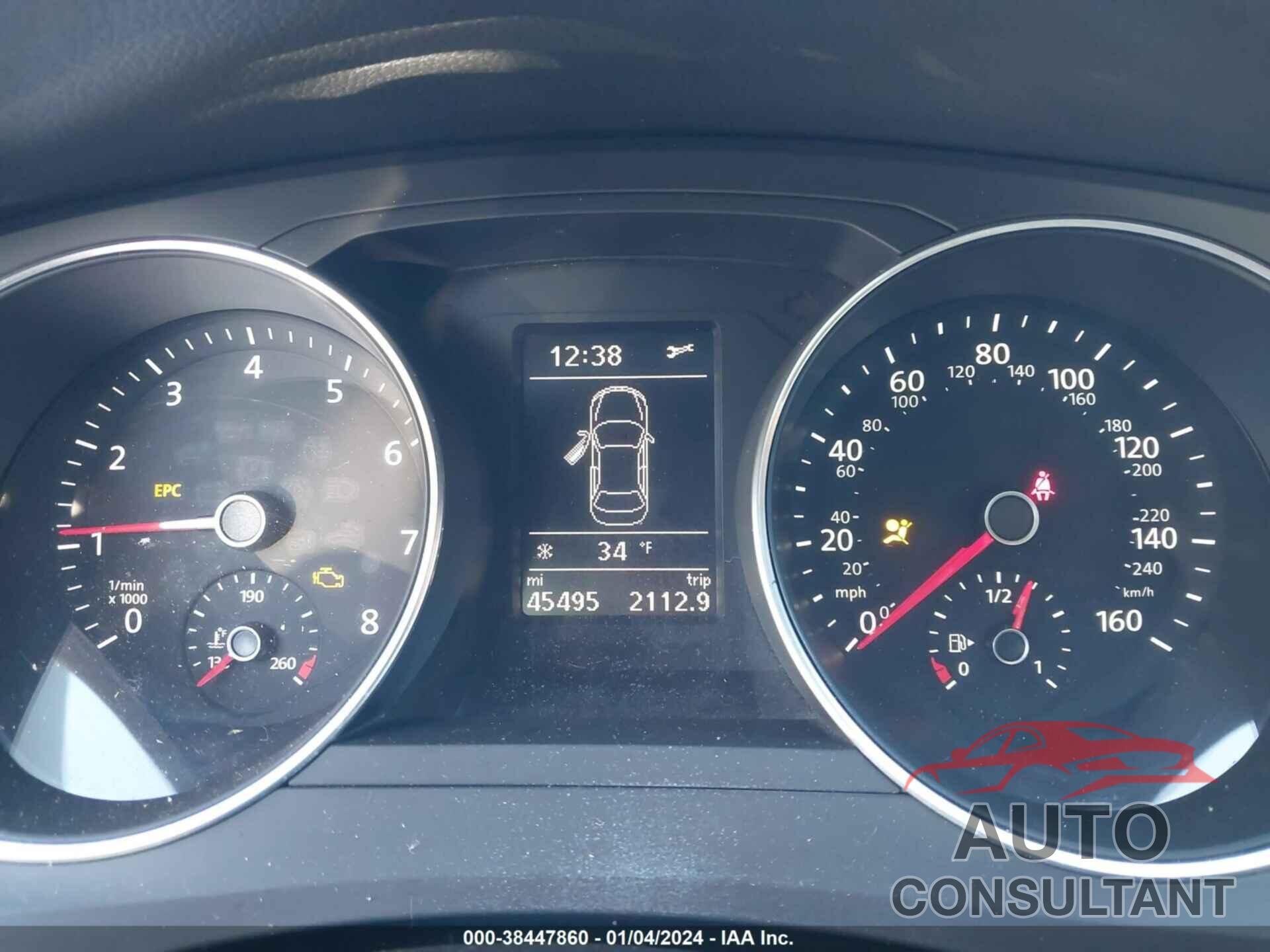 VOLKSWAGEN JETTA 2017 - 3VWDB7AJ5HM247631