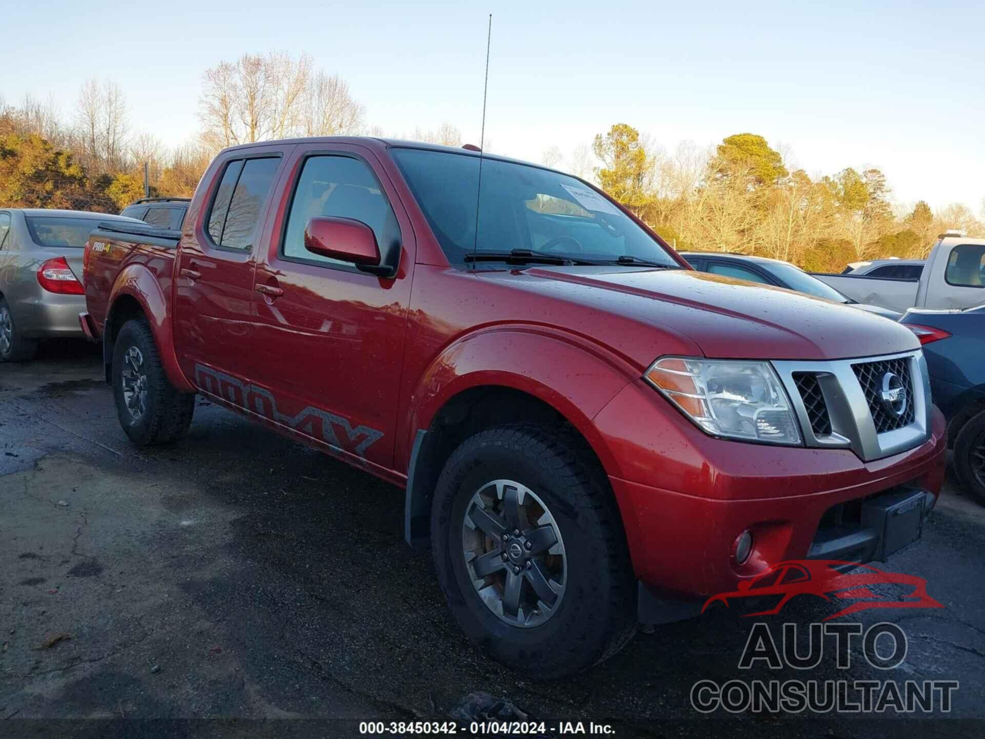 NISSAN FRONTIER 2016 - 1N6AD0EVXGN755406