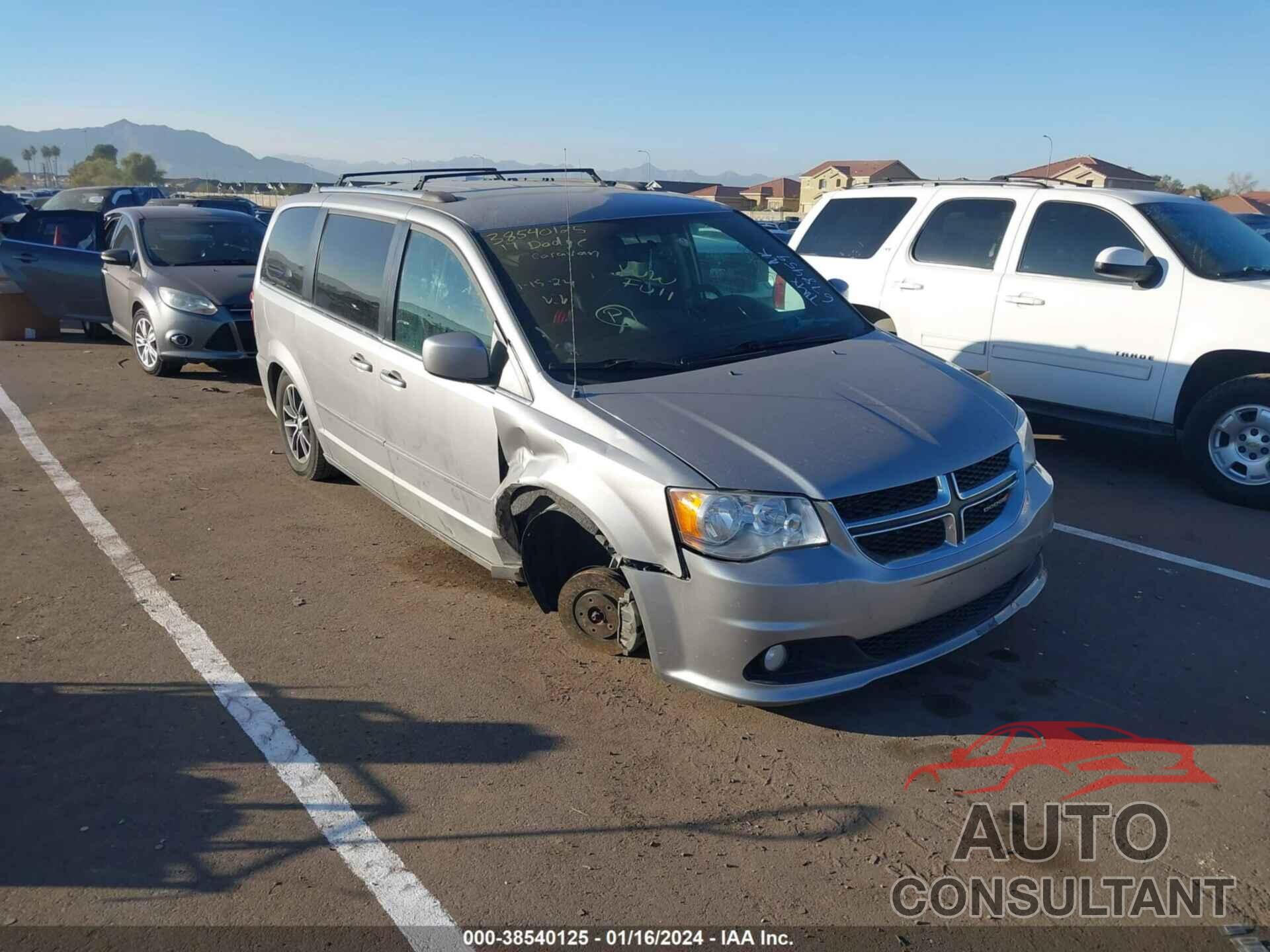 DODGE GRAND CARAVAN 2017 - 2C4RDGCG8HR678459