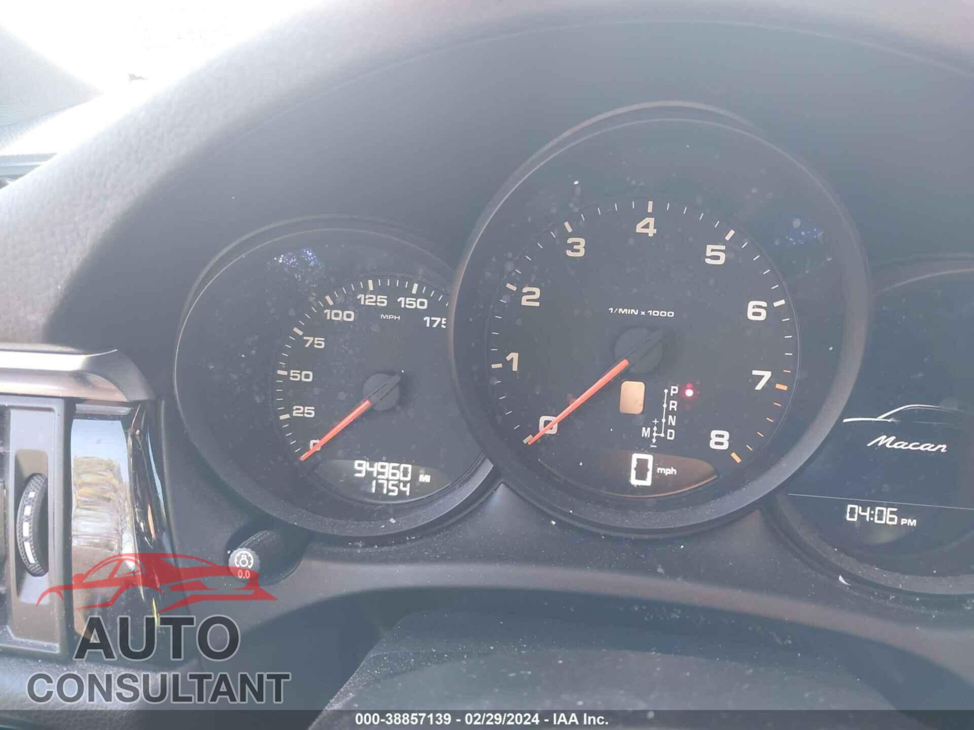 PORSCHE MACAN 2020 - WP1AA2A59LLB12675
