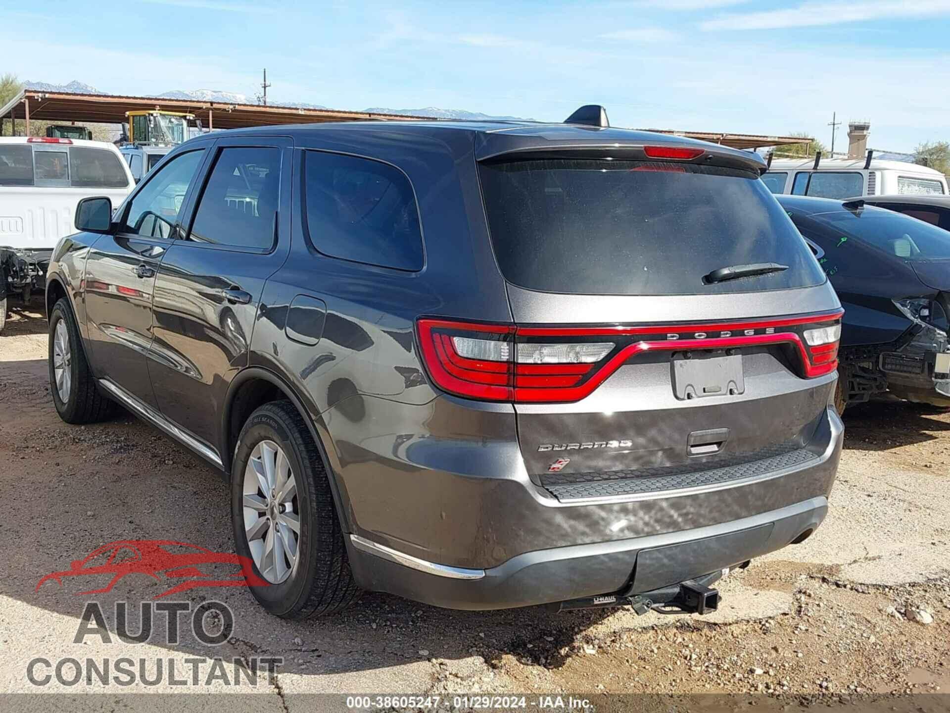 DODGE DURANGO 2019 - 1C4RDJAG1KC659283