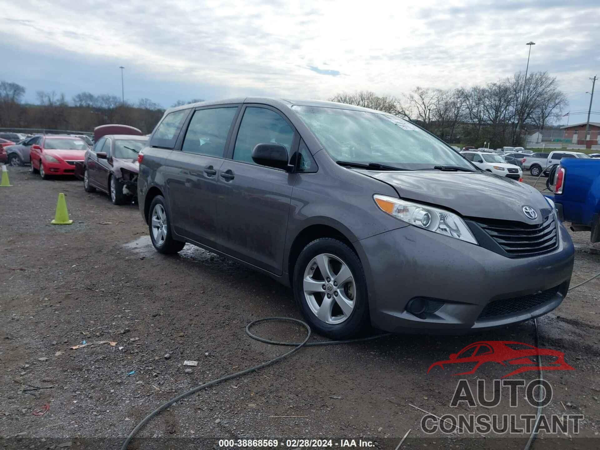 TOYOTA SIENNA 2017 - 5TDZZ3DC4HS785702