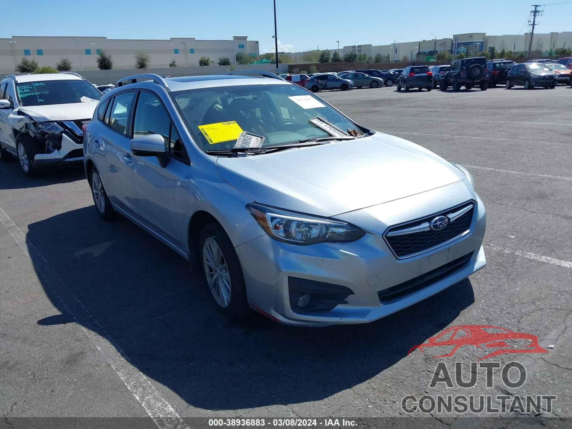 SUBARU IMPREZA 2018 - 4S3GTAD66J3737472