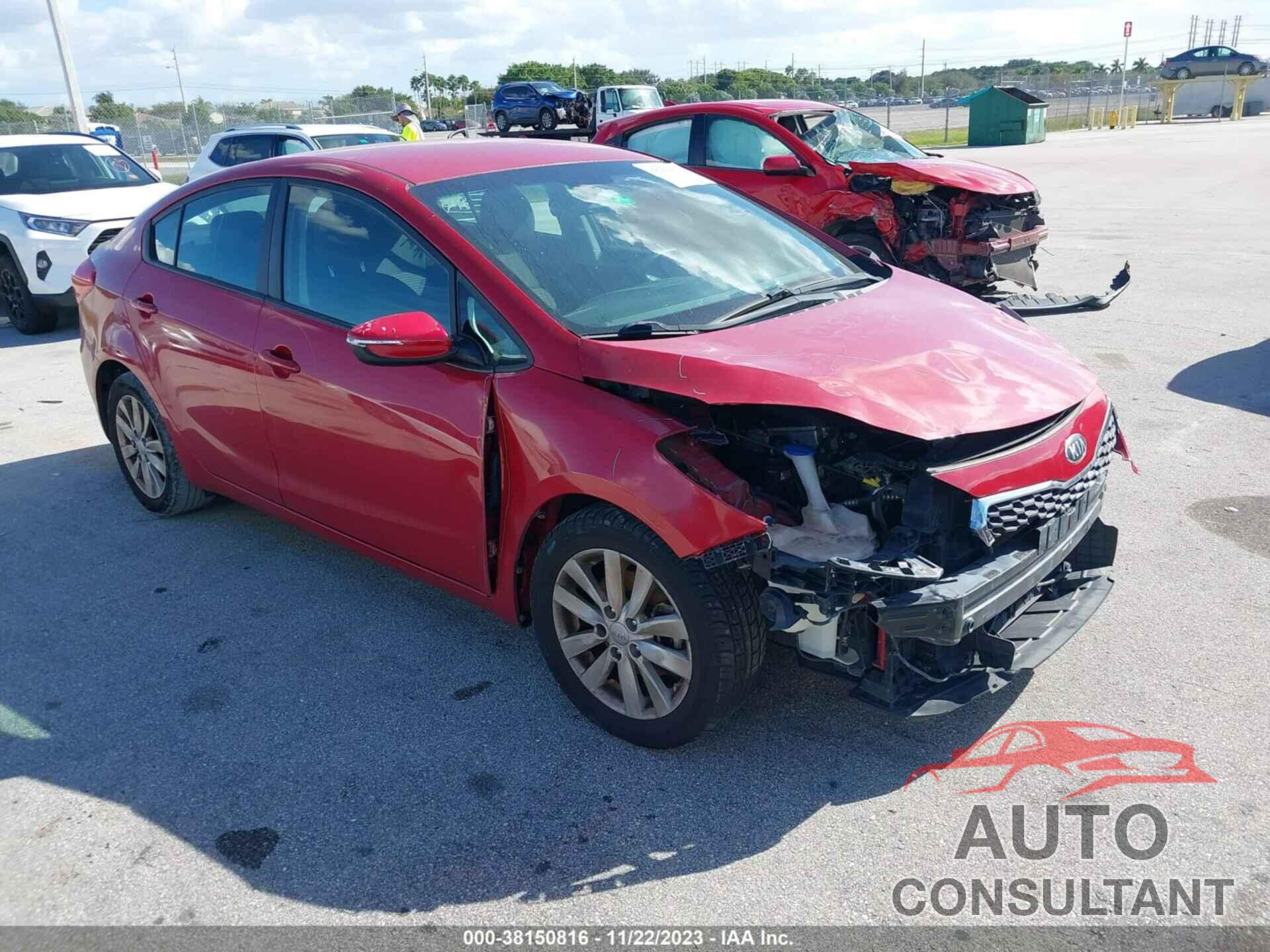 KIA FORTE 2015 - KNAFX4A64F5367833