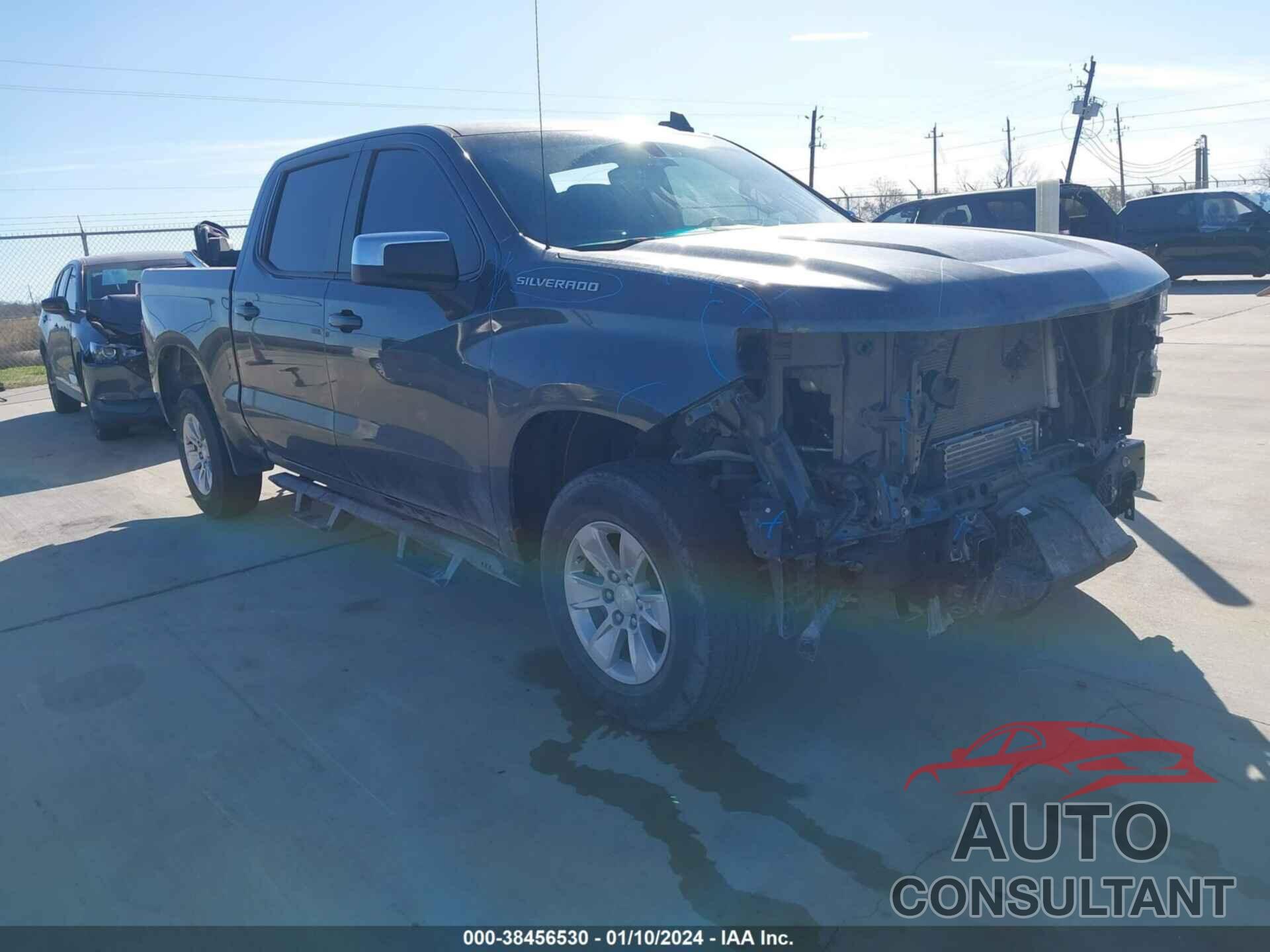 CHEVROLET SILVERADO 1500 2021 - 1GCPWCEKXMZ363190