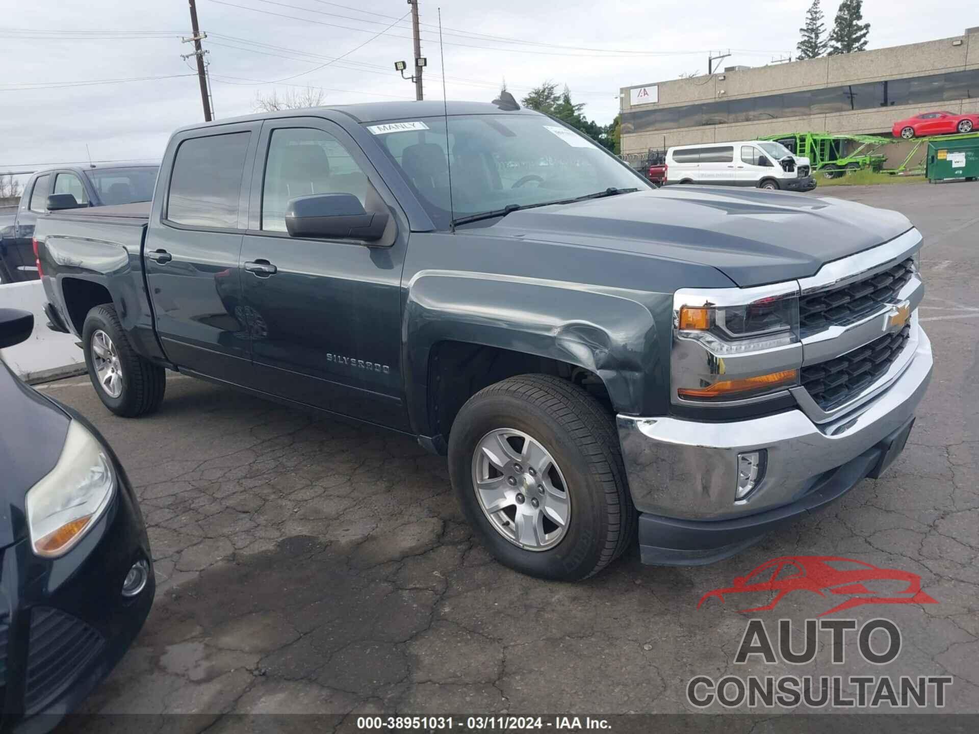 CHEVROLET SILVERADO 2017 - 3GCUCRER2HG463964