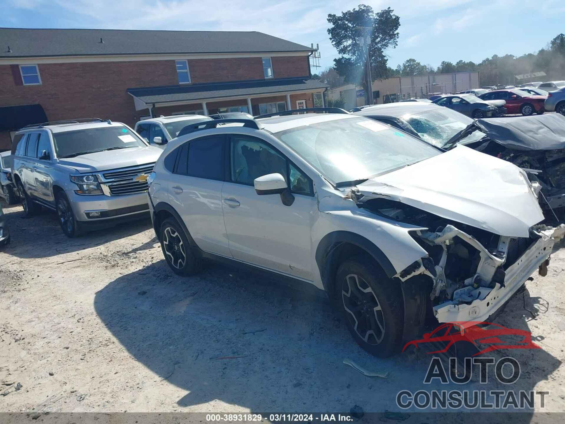 SUBARU CROSSTREK 2016 - JF2GPABC4G8340174