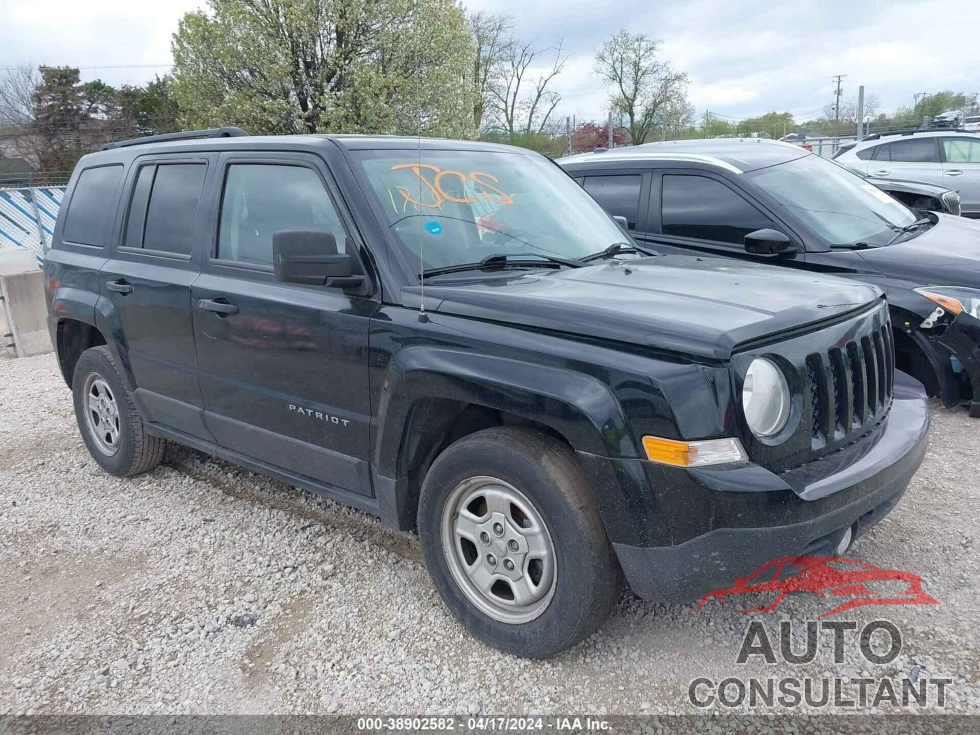 JEEP PATRIOT 2016 - 1C4NJPBA6GD763287