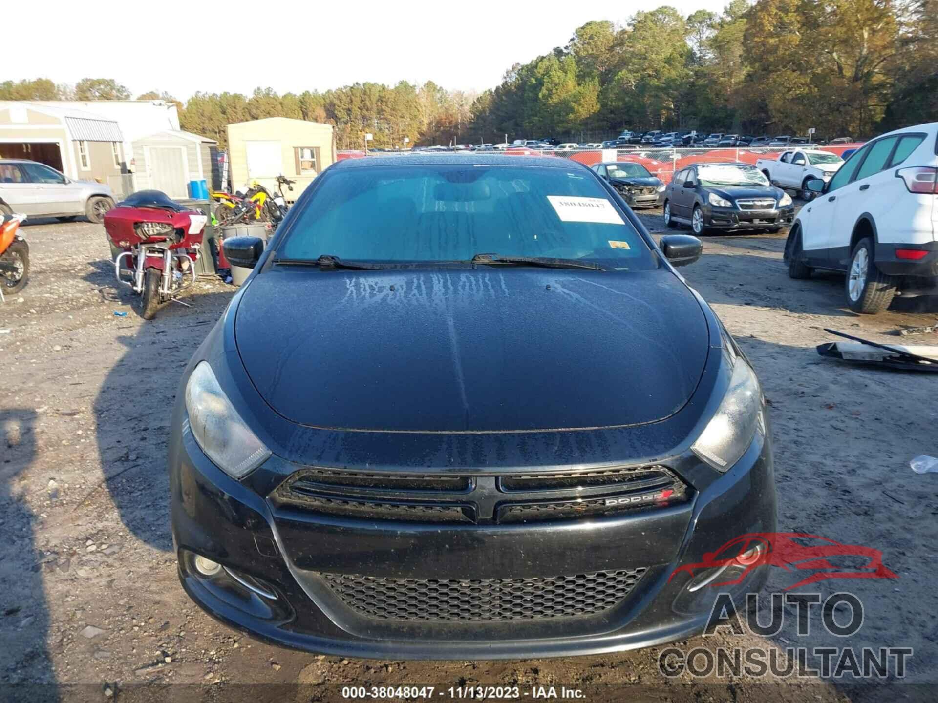 DODGE DART 2015 - 1C3CDFBB1FD205402