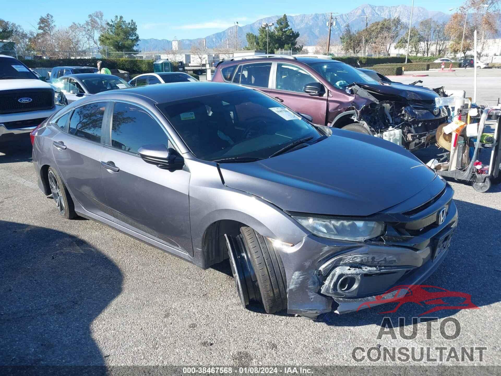 HONDA CIVIC 2019 - 2HGFC2F82KH606751