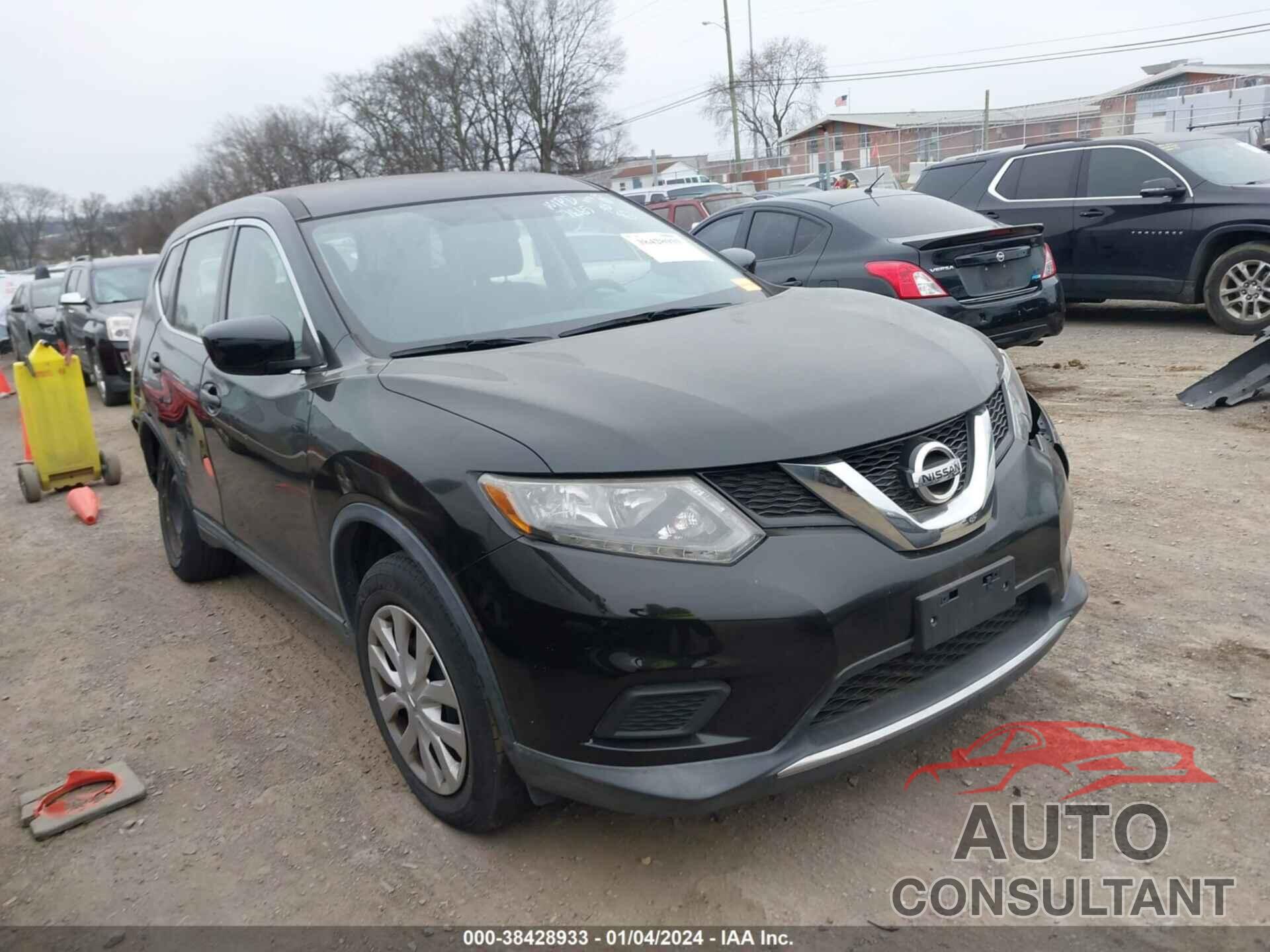 NISSAN ROGUE 2016 - KNMAT2MV5GP657665