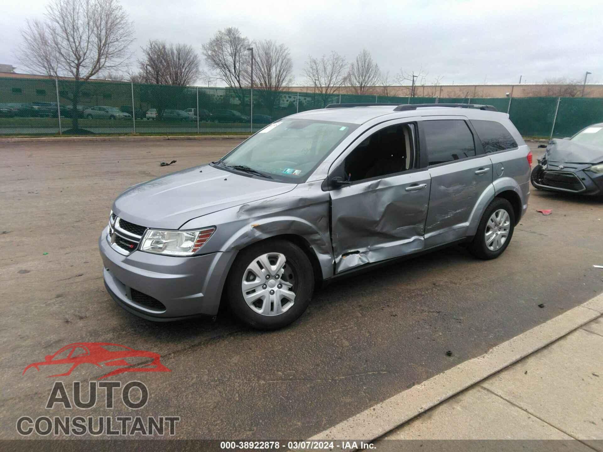 DODGE JOURNEY 2017 - 3C4PDCAB7HT682877