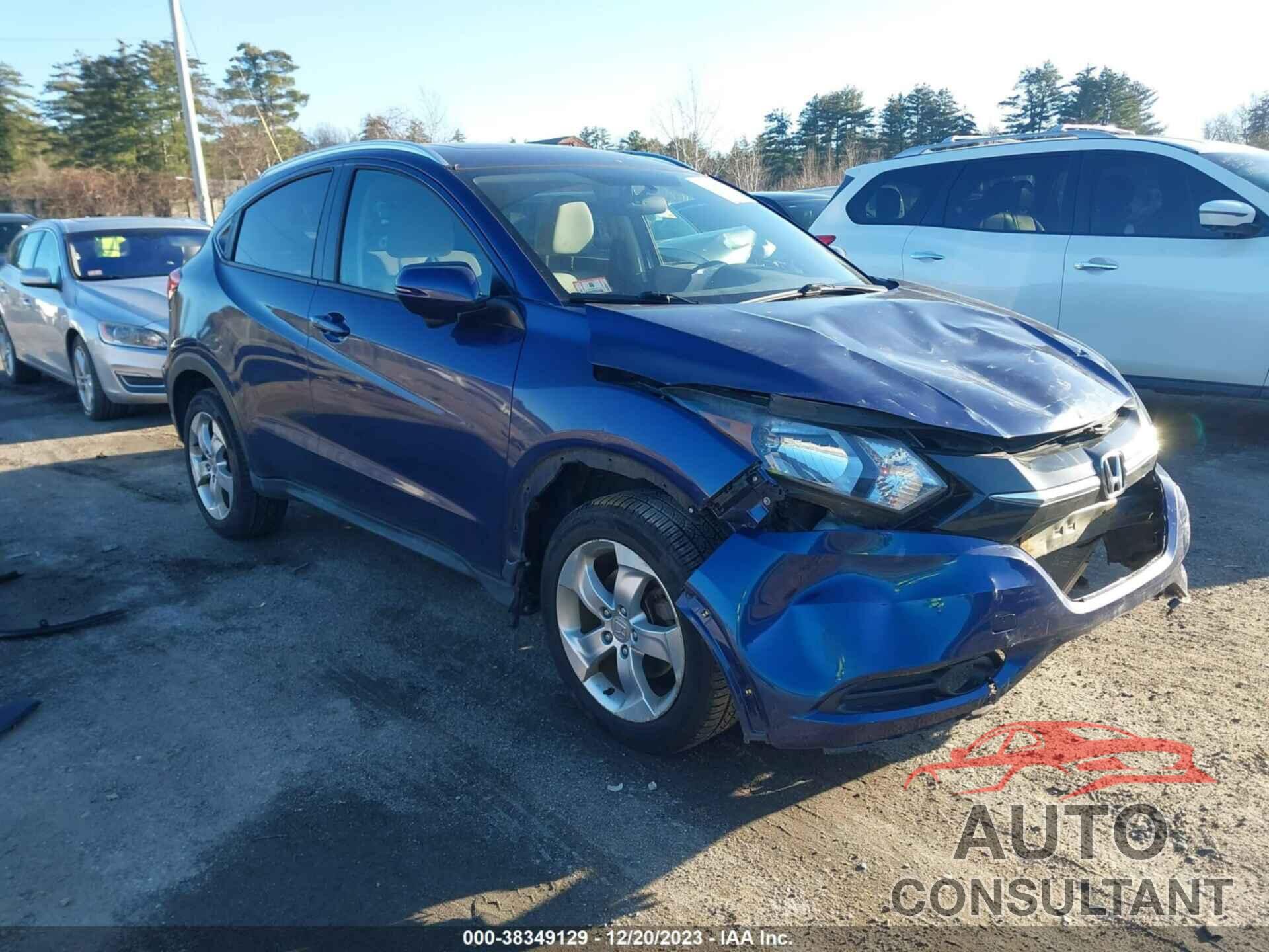 HONDA HR-V 2016 - 3CZRU6H59GM739447
