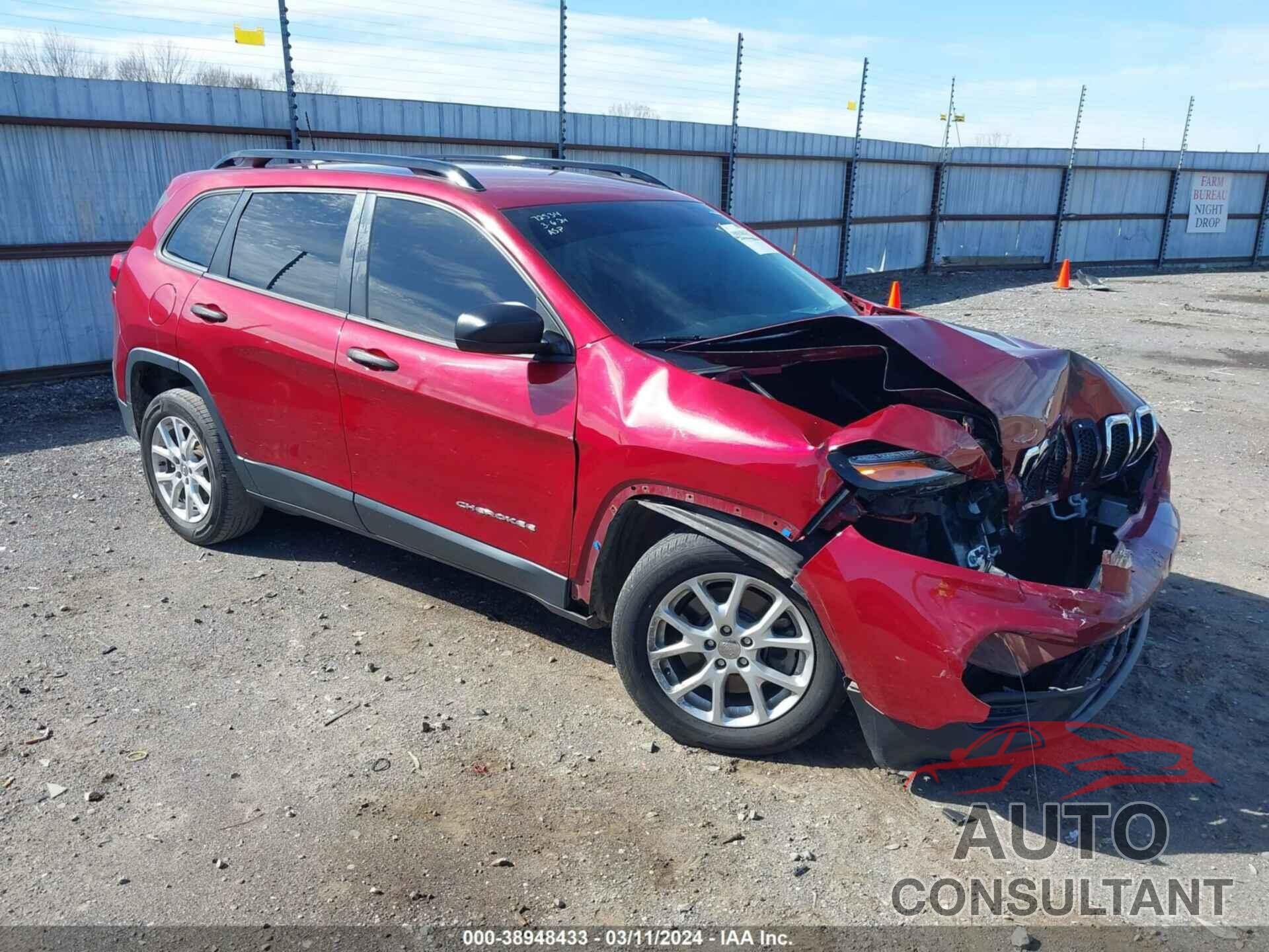 JEEP CHEROKEE 2016 - 1C4PJLAB4GW126379