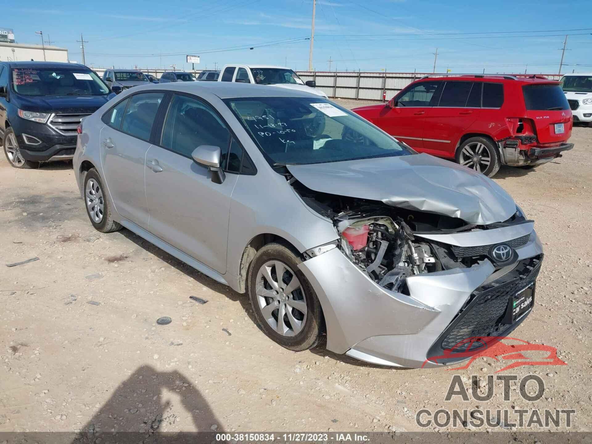 TOYOTA COROLLA 2021 - 5YFEPMAE9MP164751