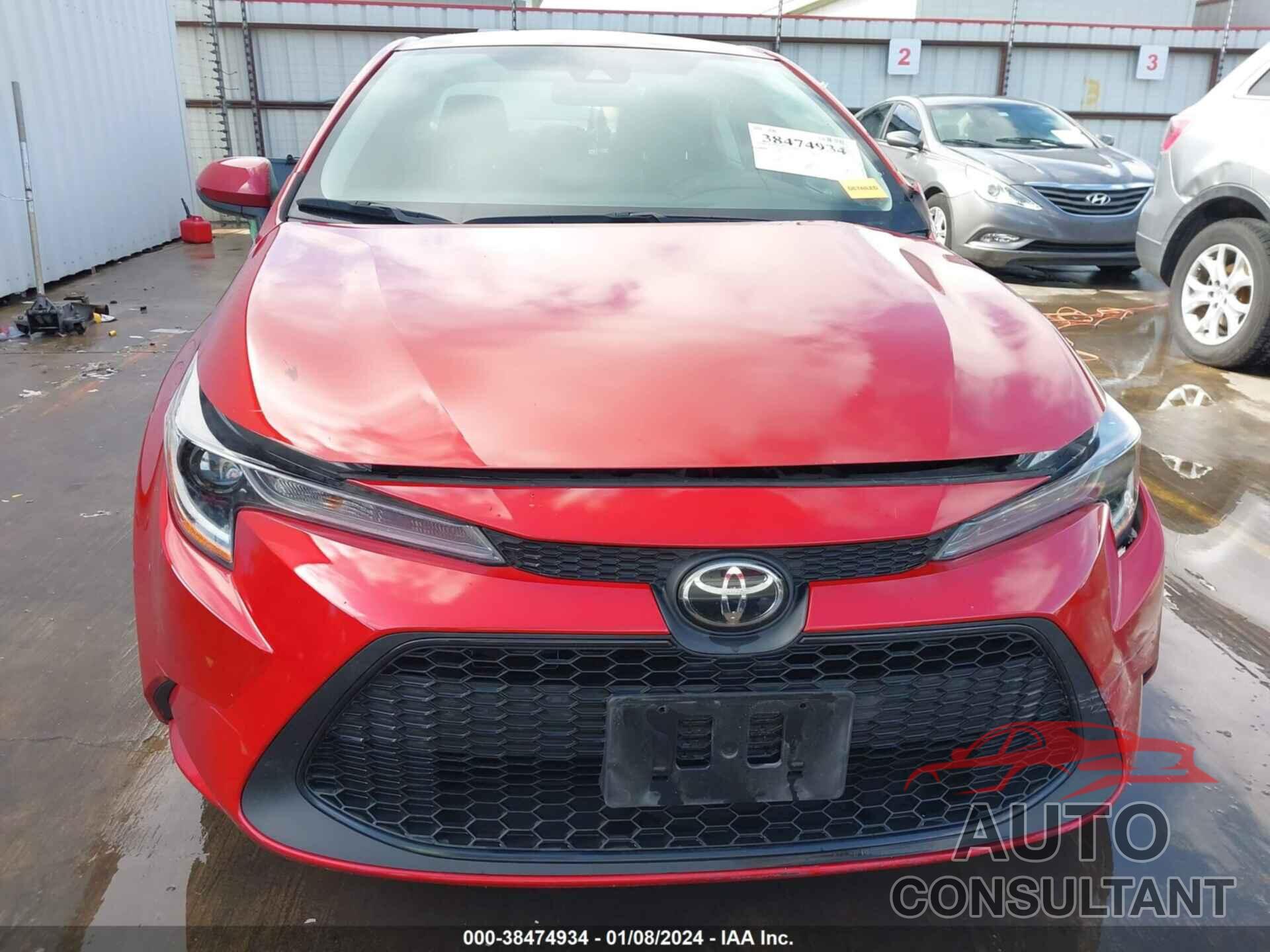 TOYOTA COROLLA 2021 - 5YFEPMAE0MP252166