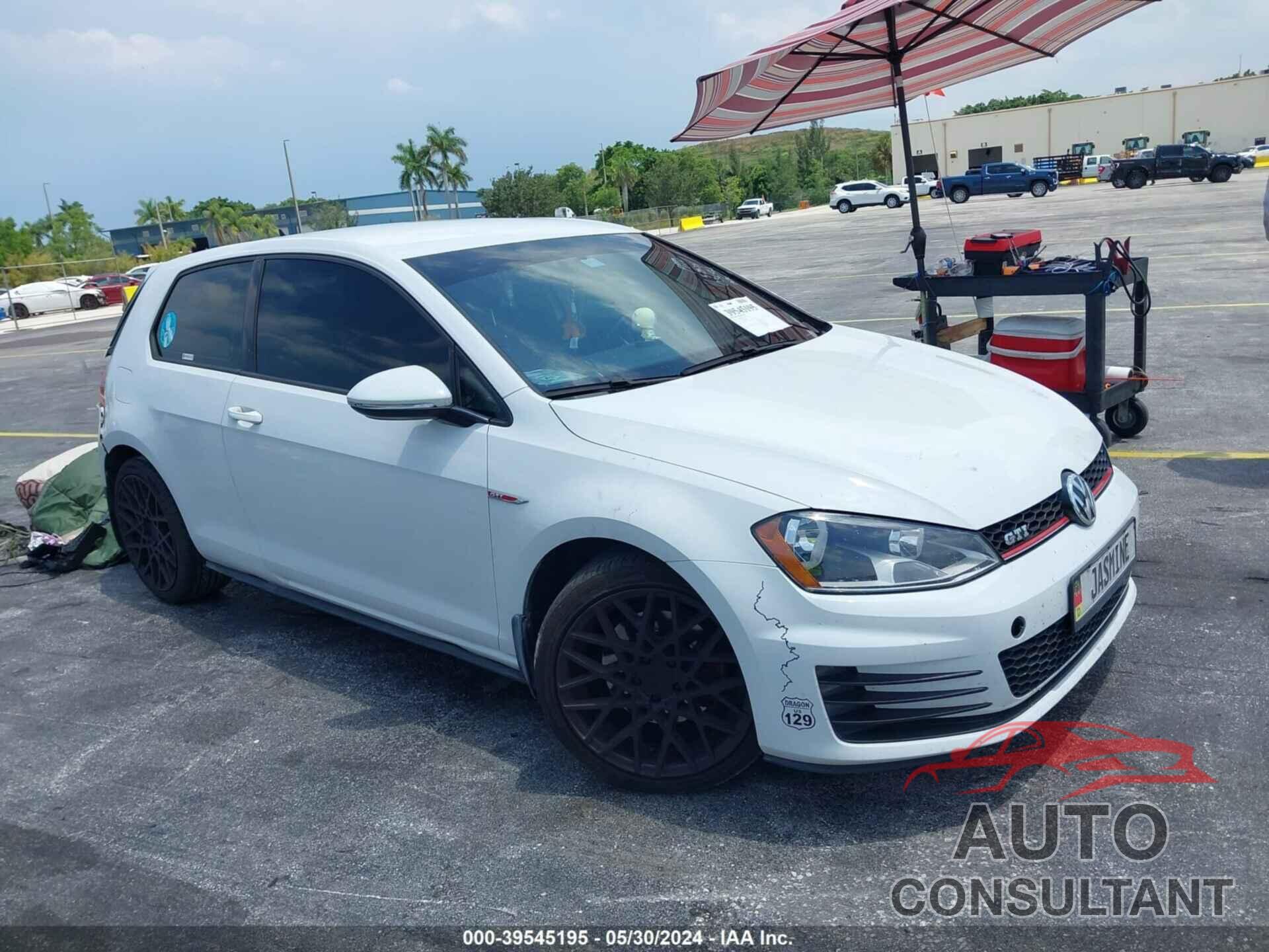VOLKSWAGEN GOLF GTI 2016 - 3VWYT7AU7GM036566