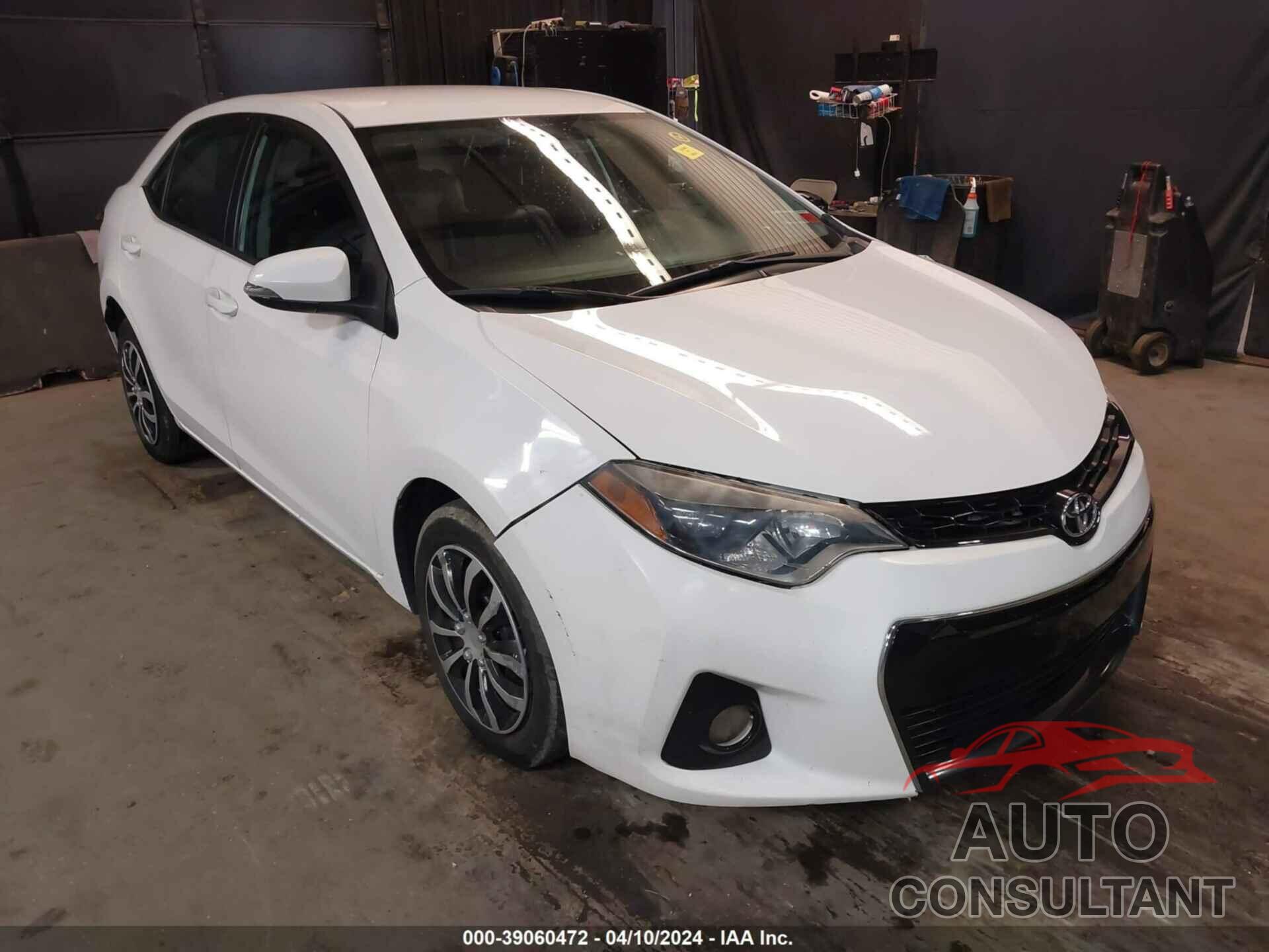 TOYOTA COROLLA 2016 - 2T1BURHE8GC602789