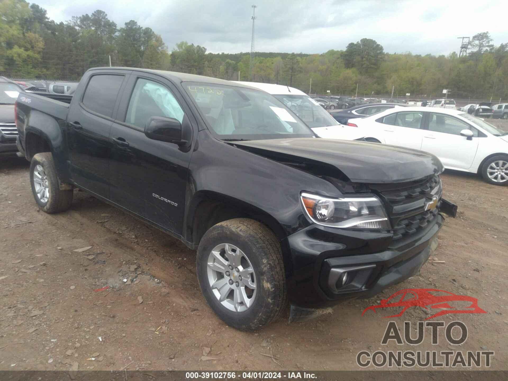 CHEVROLET COLORADO 2022 - 1GCGTCEN3N1227177