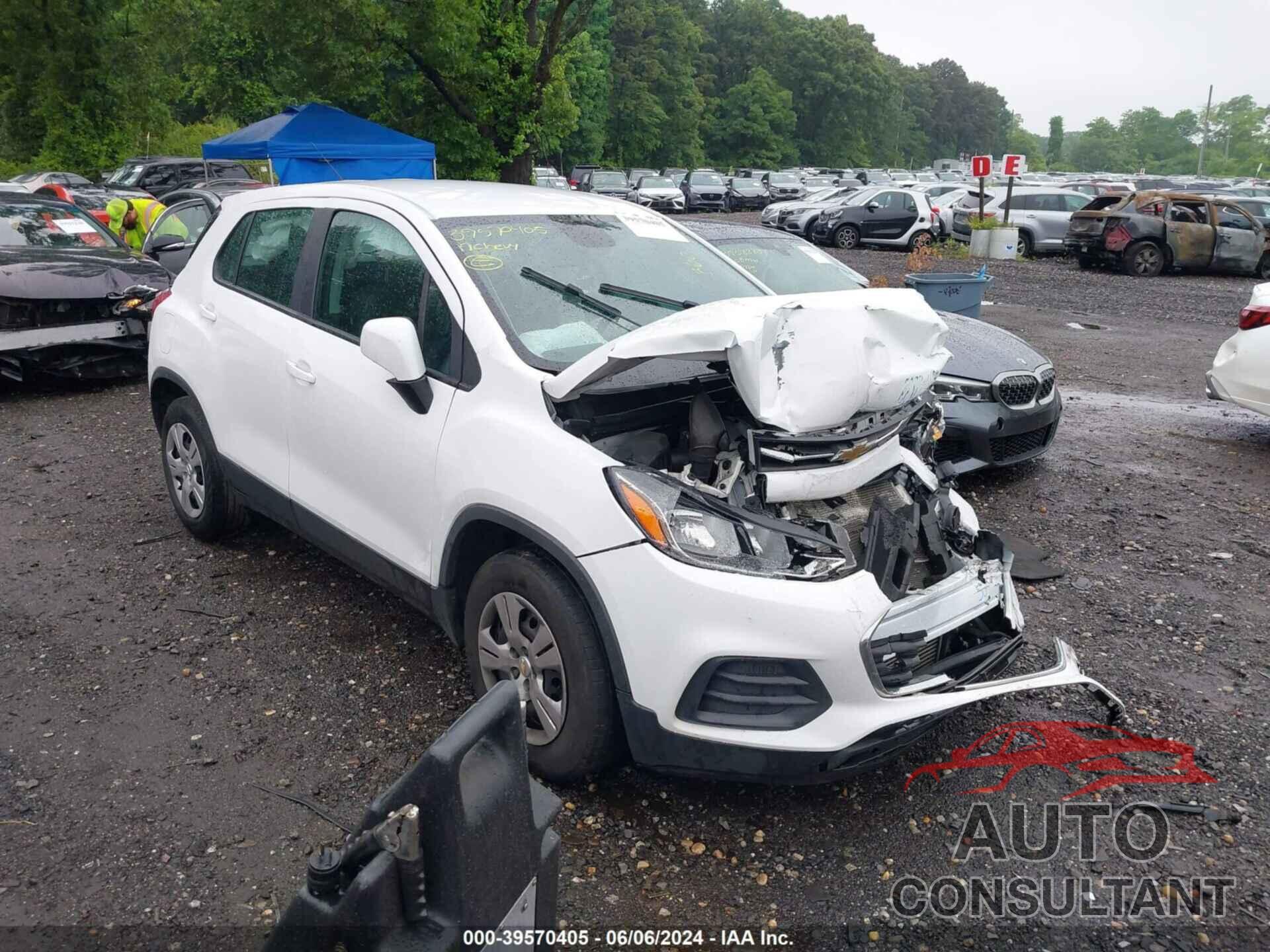 CHEVROLET TRAX 2017 - 3GNCJKSB9HL288806