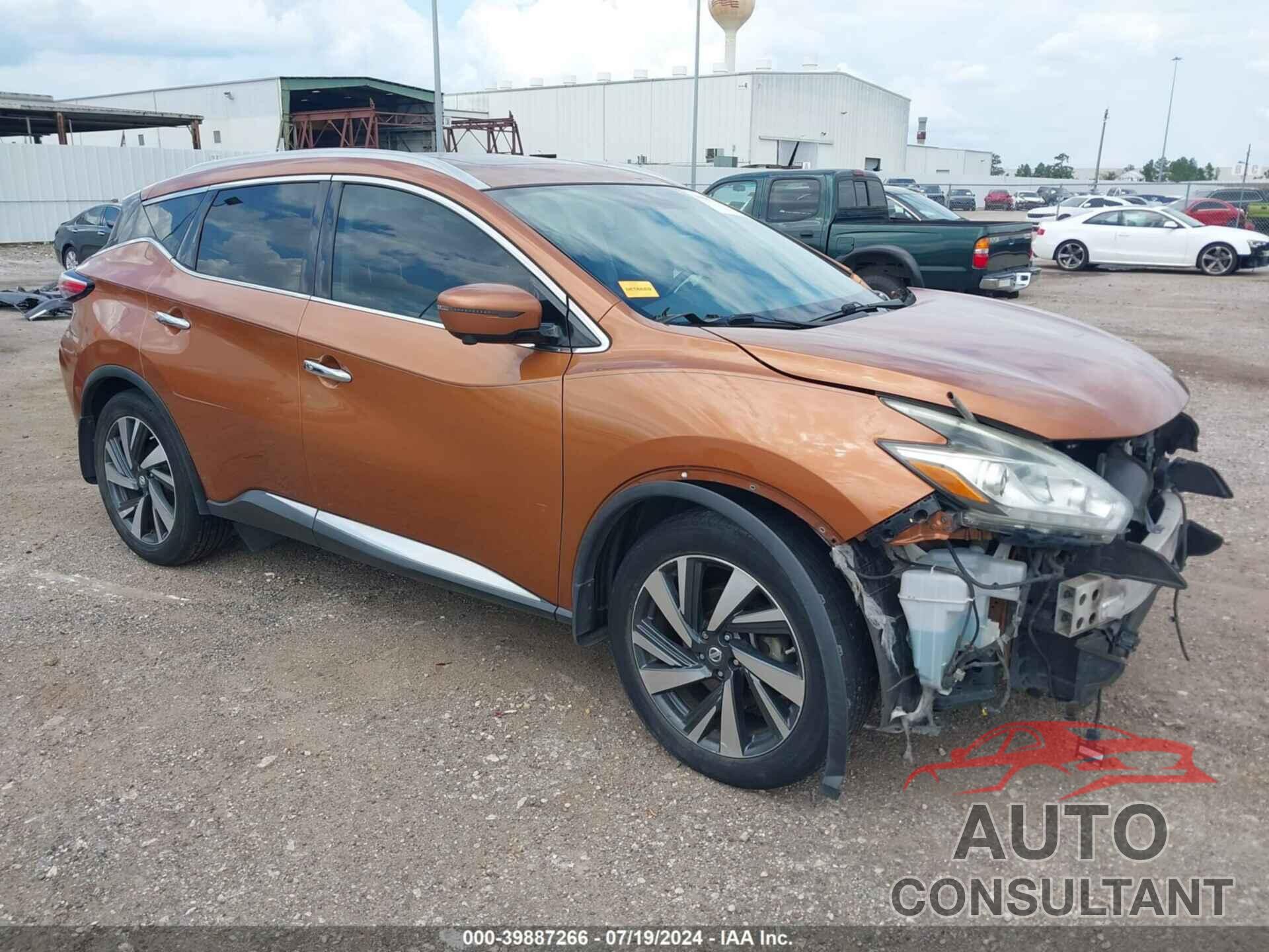 NISSAN MURANO 2016 - 5N1AZ2MG6GN156713