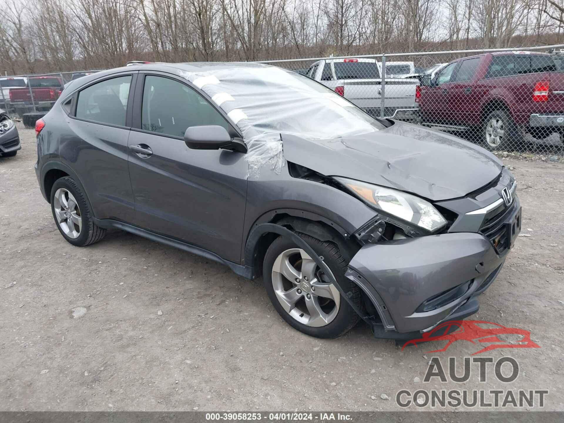 HONDA HR-V 2016 - 3CZRU6H3XGM759849
