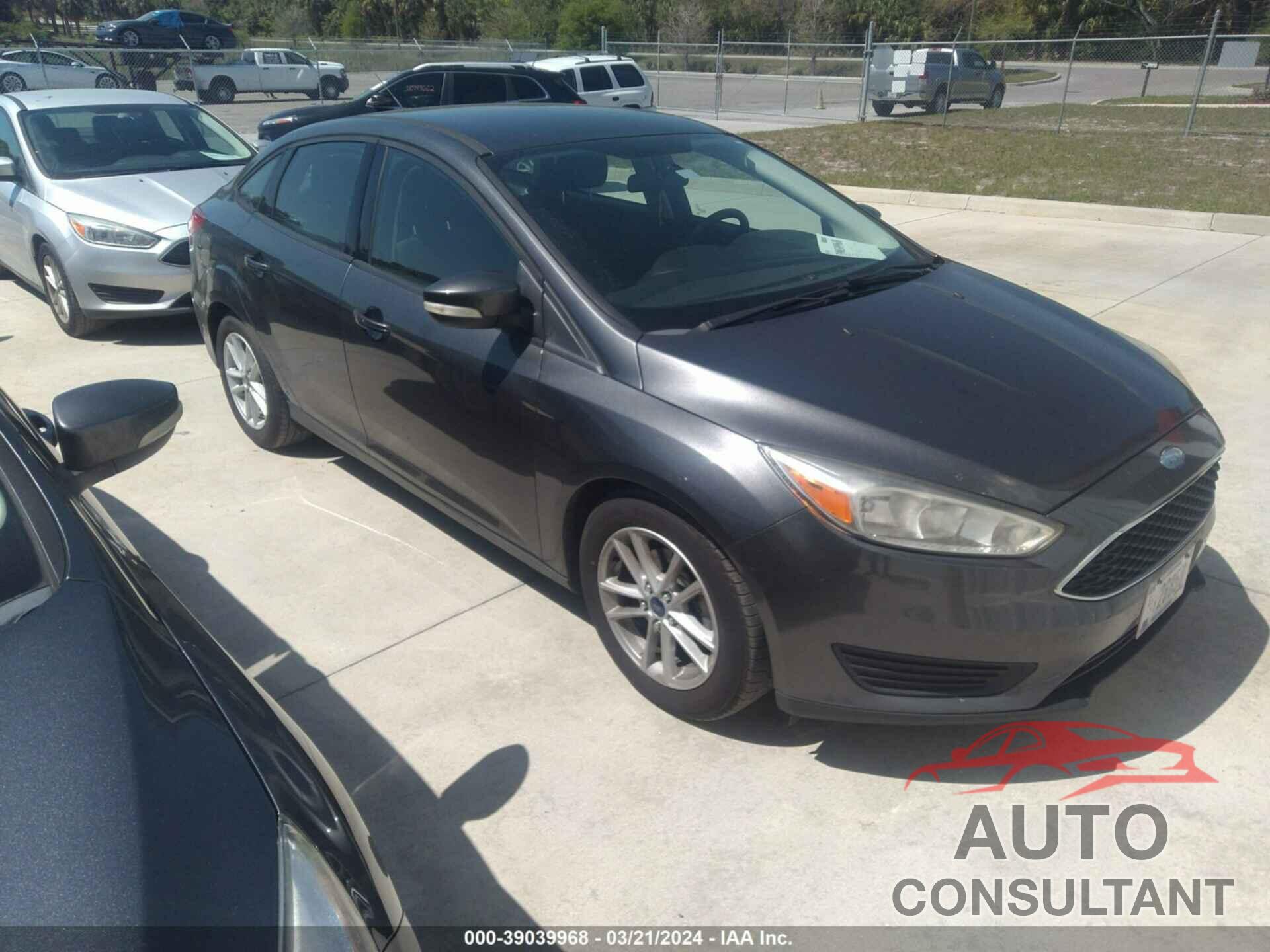 FORD FOCUS 2017 - 1FADP3F25HL309518