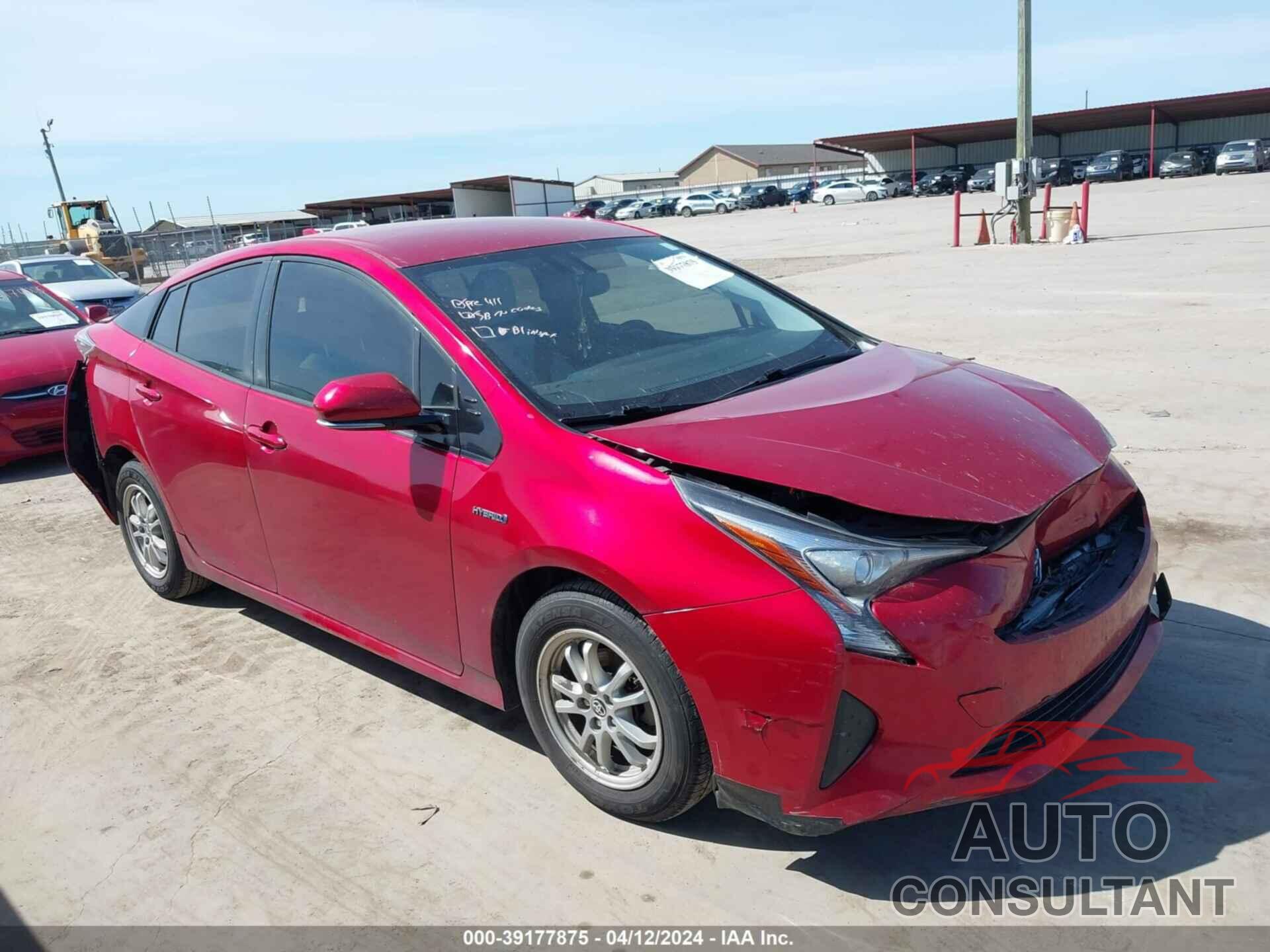 TOYOTA PRIUS 2016 - JTDKARFU0G3519255