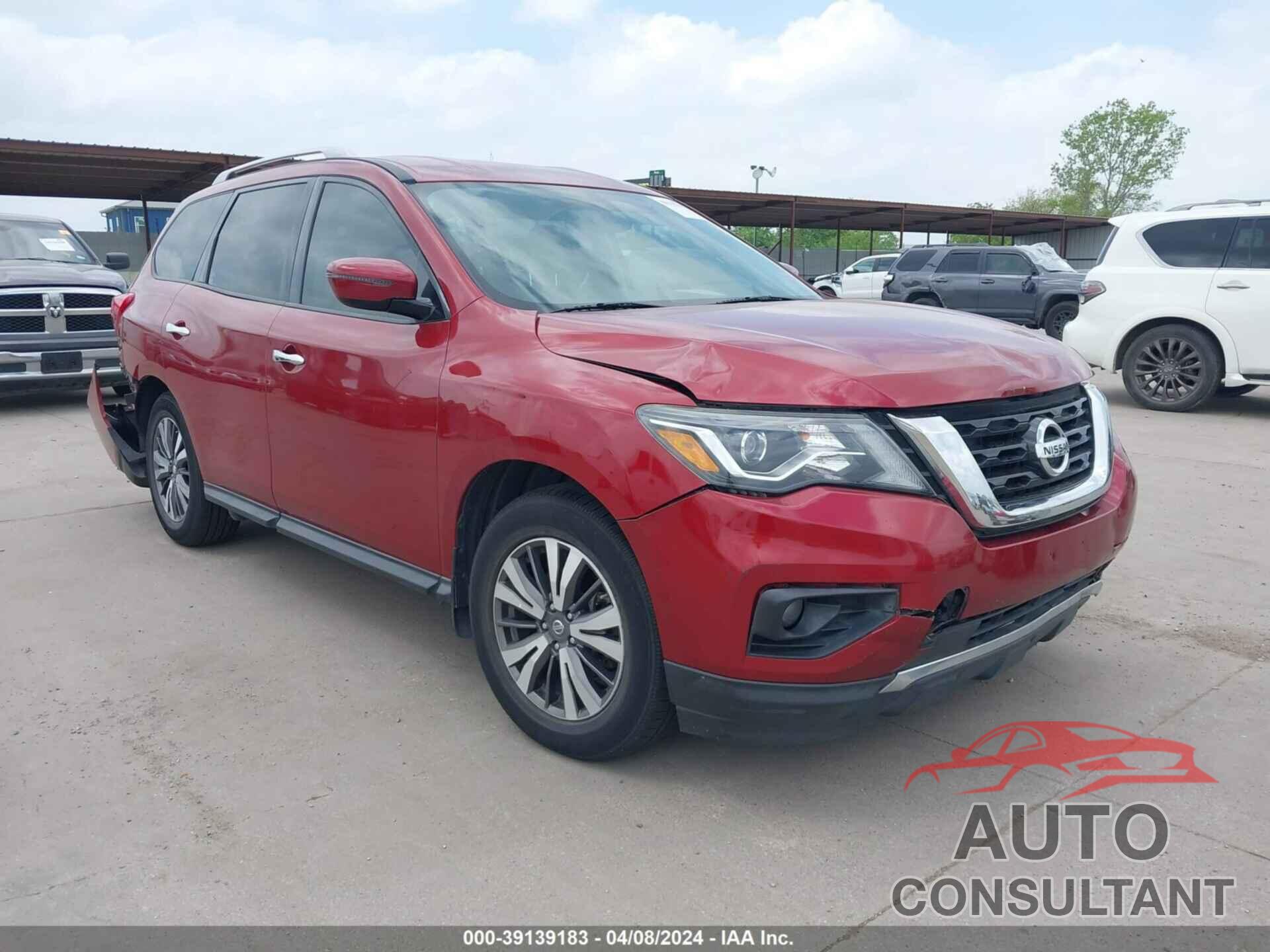 NISSAN PATHFINDER 2017 - 5N1DR2MN4HC606416