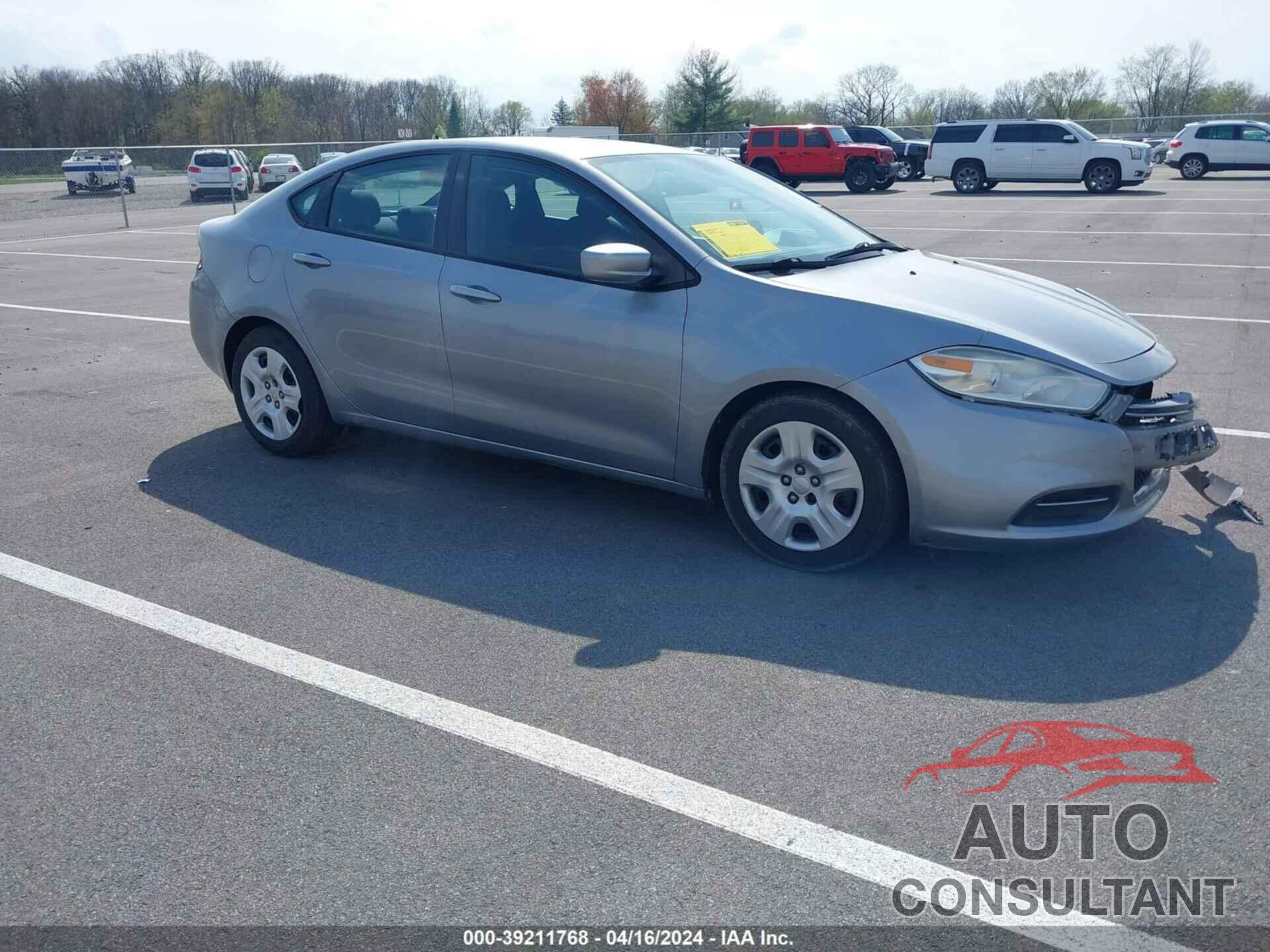 DODGE DART 2015 - 1C3CDFAA7FD346631