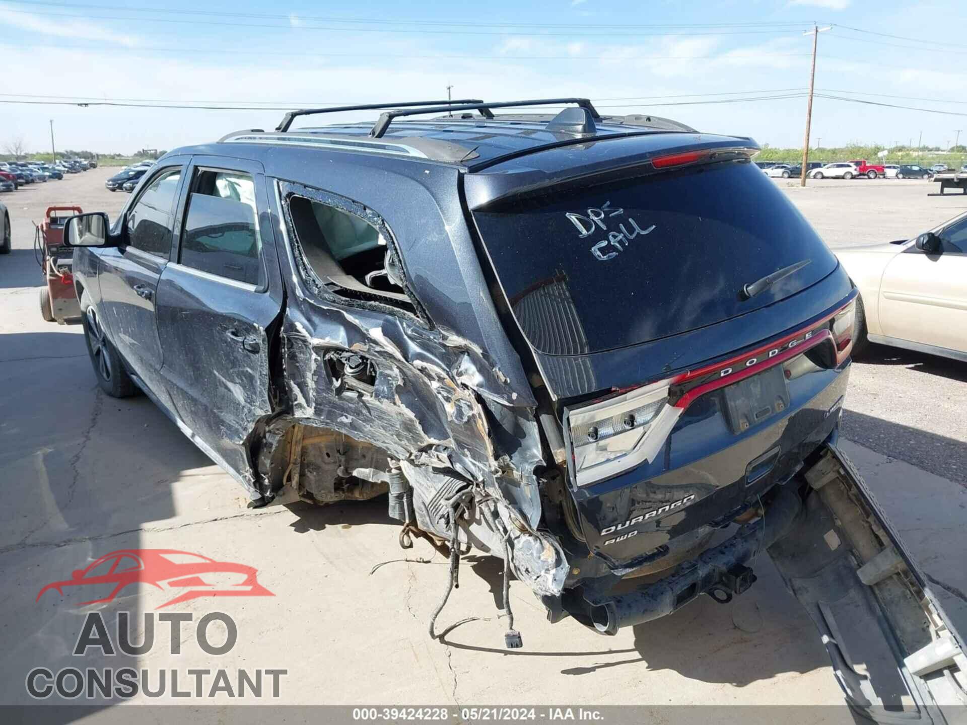 DODGE DURANGO 2016 - 1C4RDJDG2GC433126