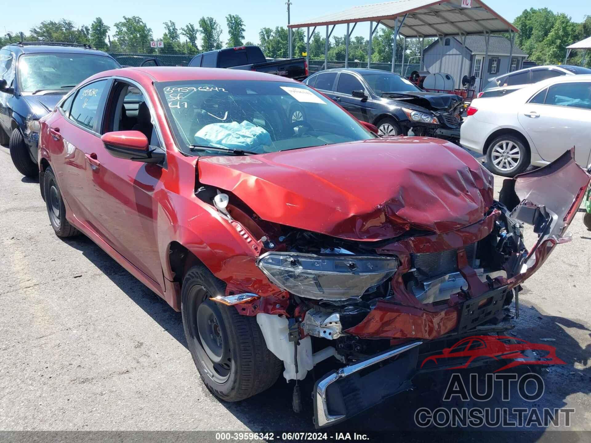 HONDA CIVIC 2021 - 2HGFC2F69MH542628