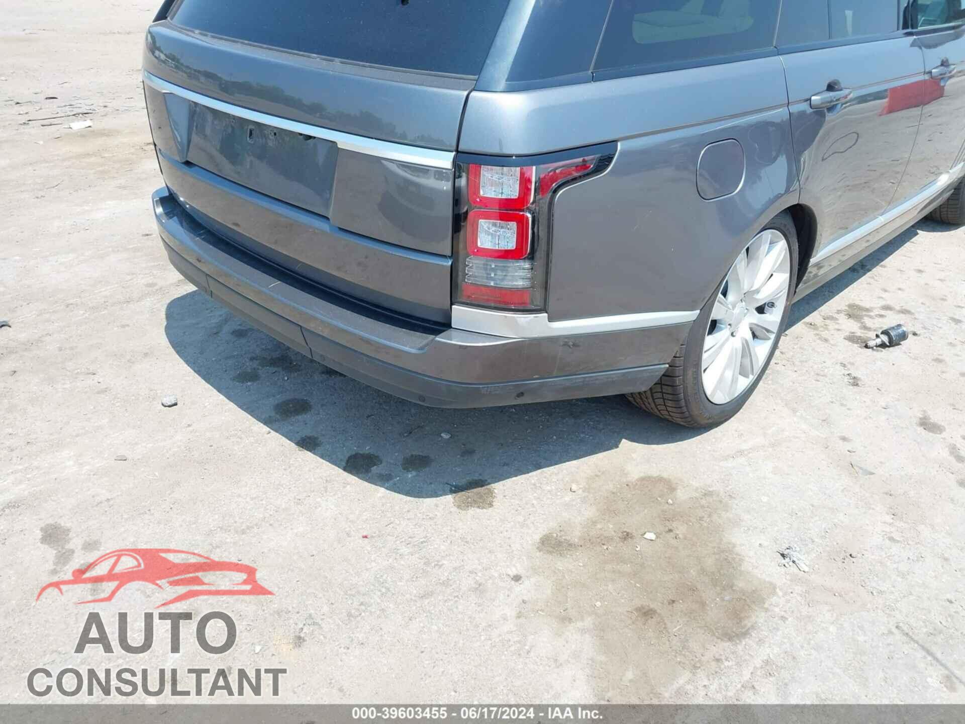 LAND ROVER RANGE ROVER 2016 - SALGS2EF6GA306067