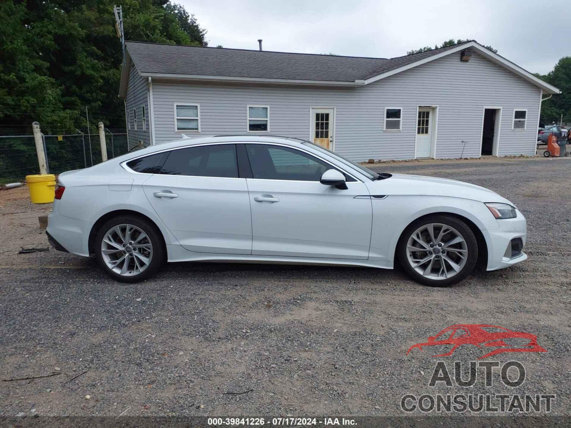 AUDI A5 SPORTBACK 2020 - WAUCNCF59LA018284
