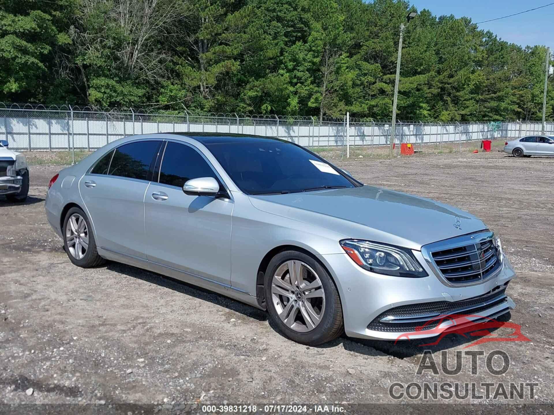 MERCEDES-BENZ S 450 2018 - WDDUG6GB8JA367592