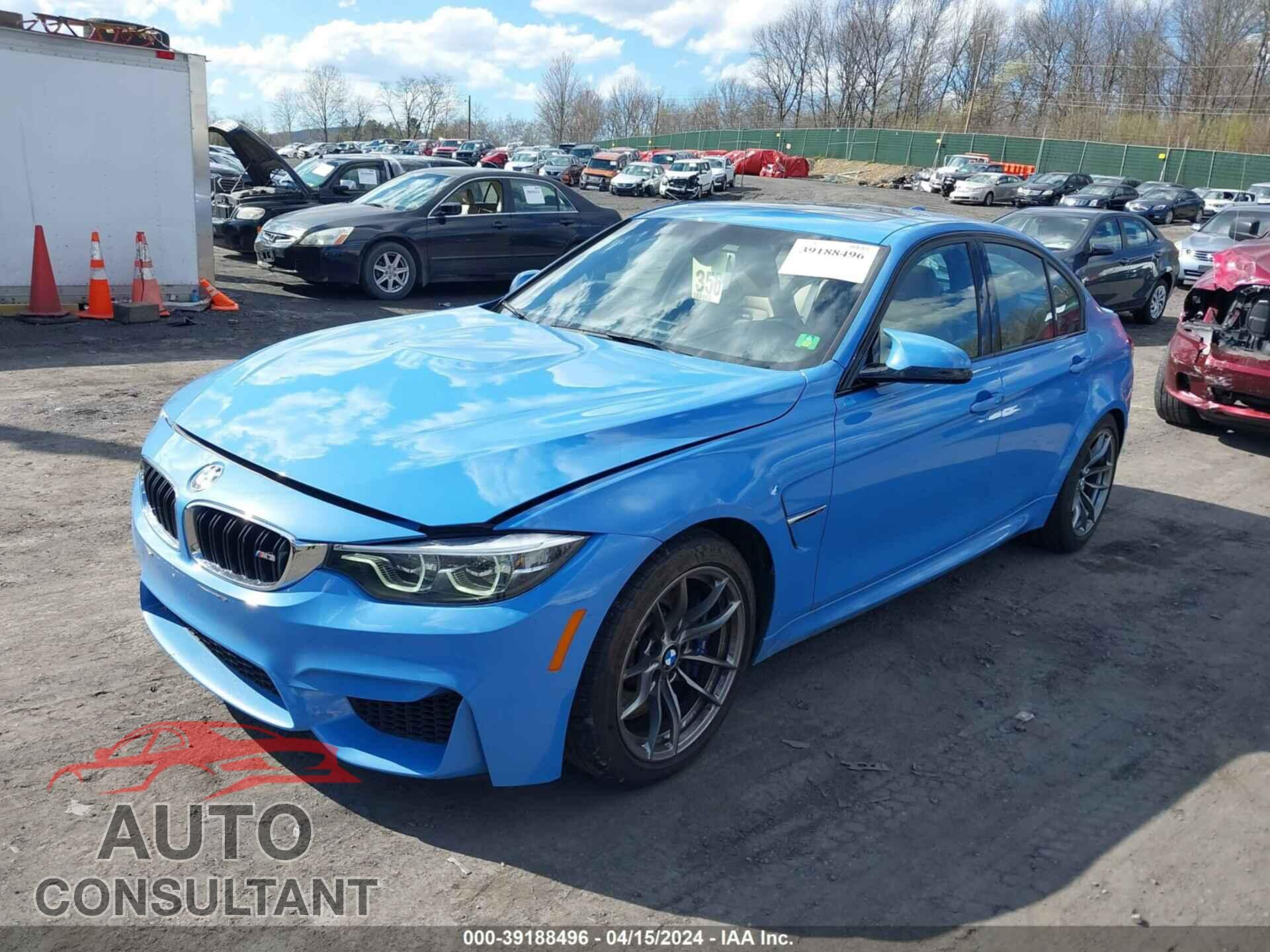 BMW M3 2018 - WBS8M9C54J5J78865