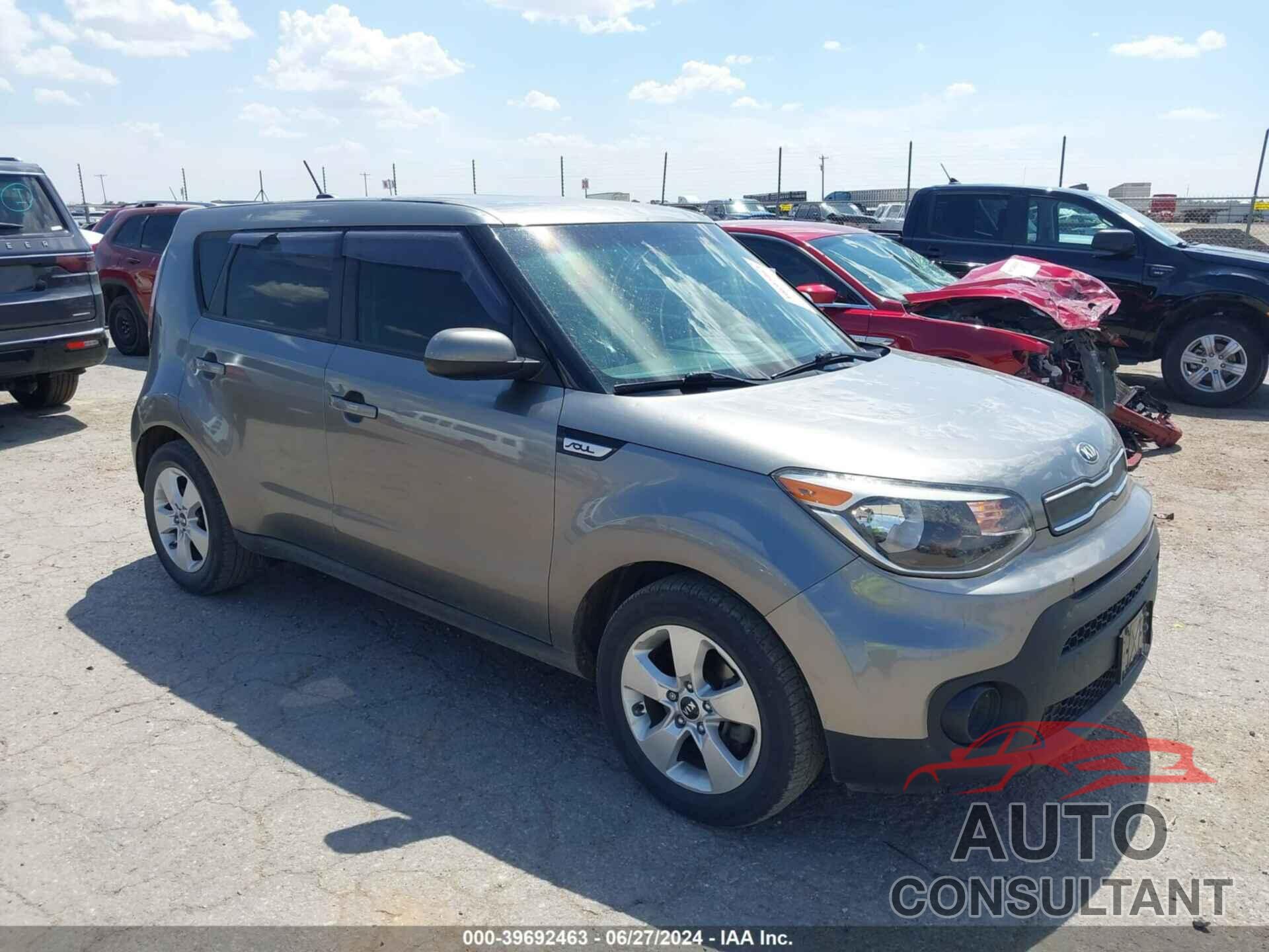 KIA SOUL 2018 - KNDJN2A29J7510146