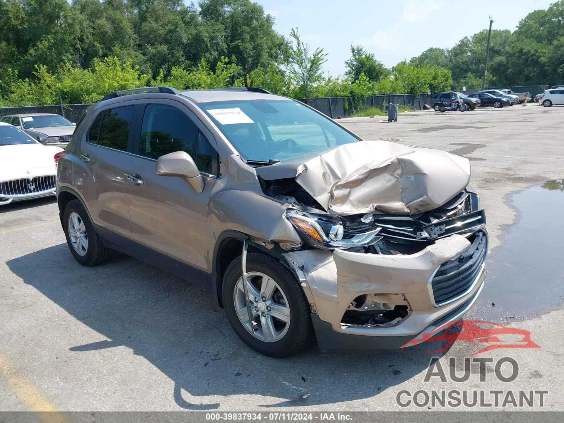 CHEVROLET TRAX 2018 - 3GNCJLSB2JL270000