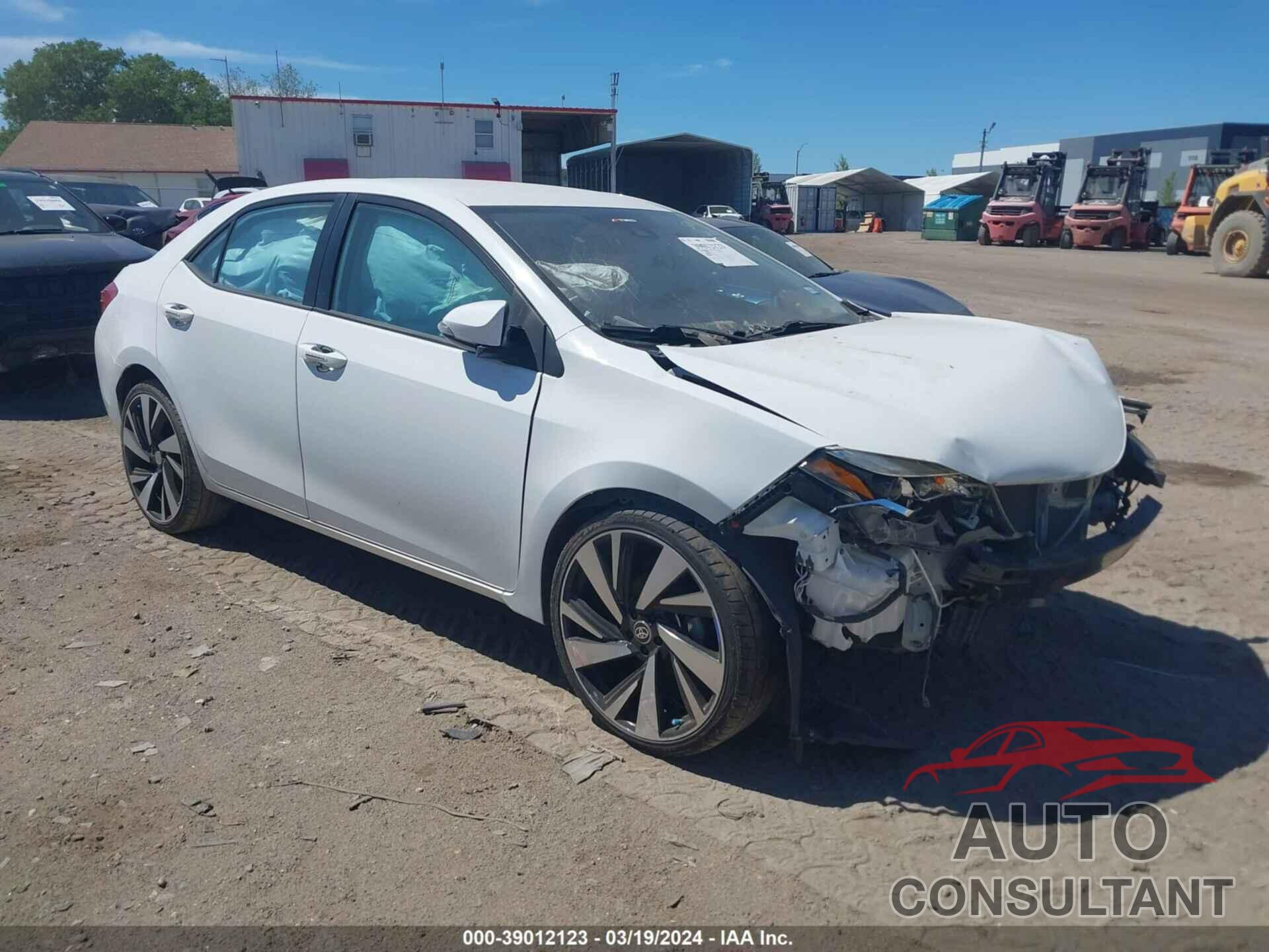 TOYOTA COROLLA 2019 - 5YFBURHE1KP933223