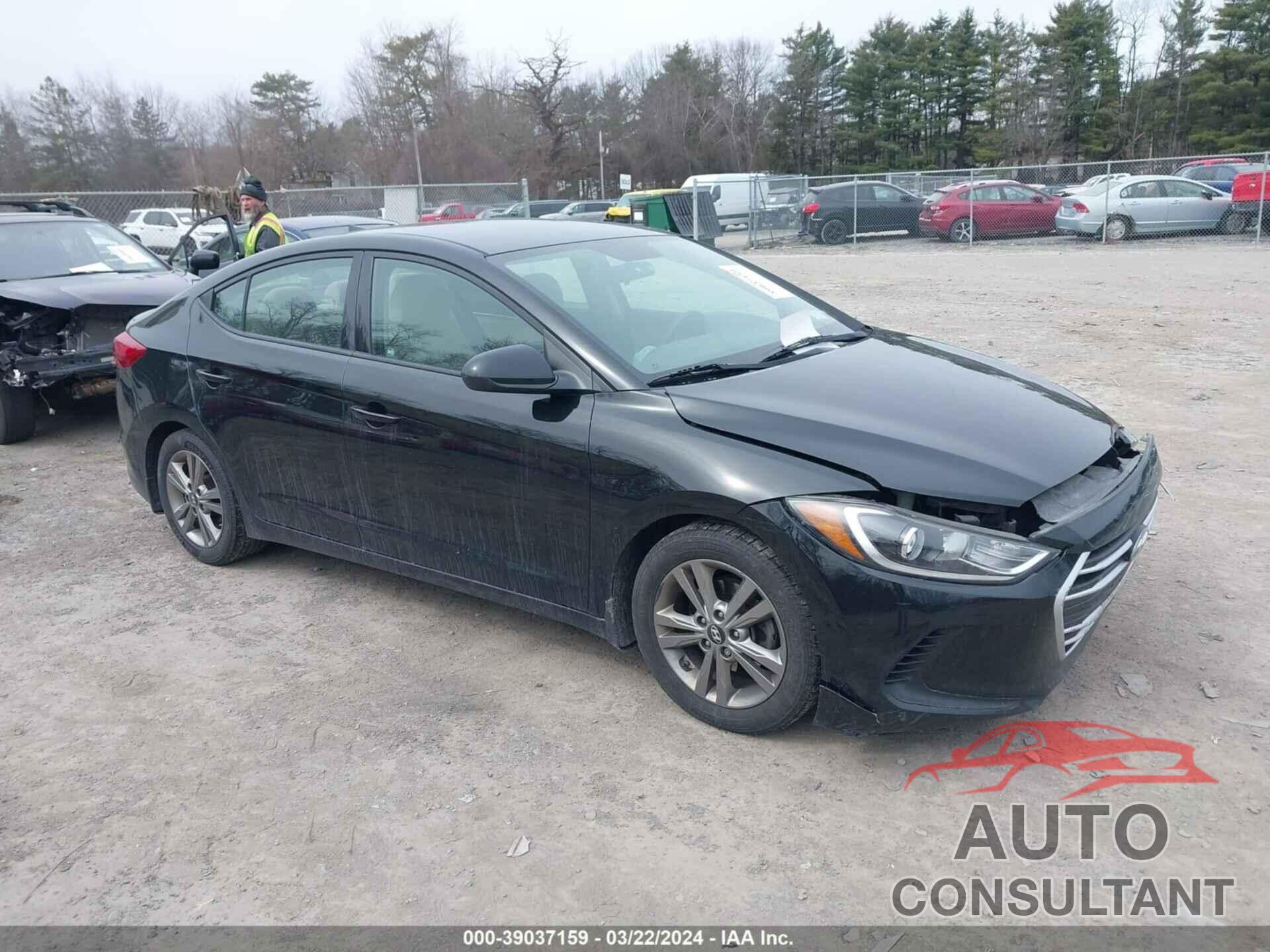 HYUNDAI ELANTRA 2018 - 5NPD84LF6JH356894