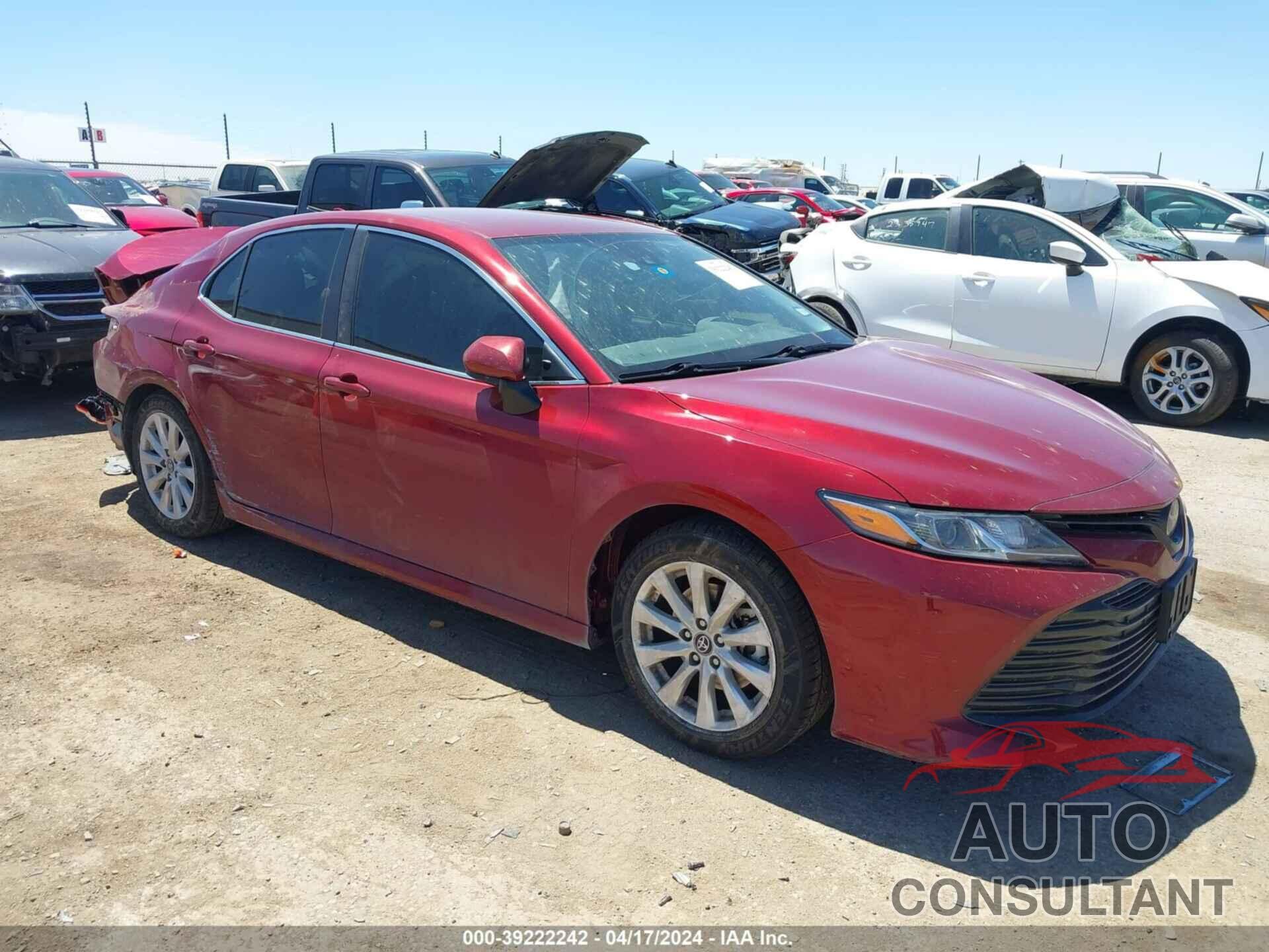 TOYOTA CAMRY 2020 - 4T1C11AK6LU323865